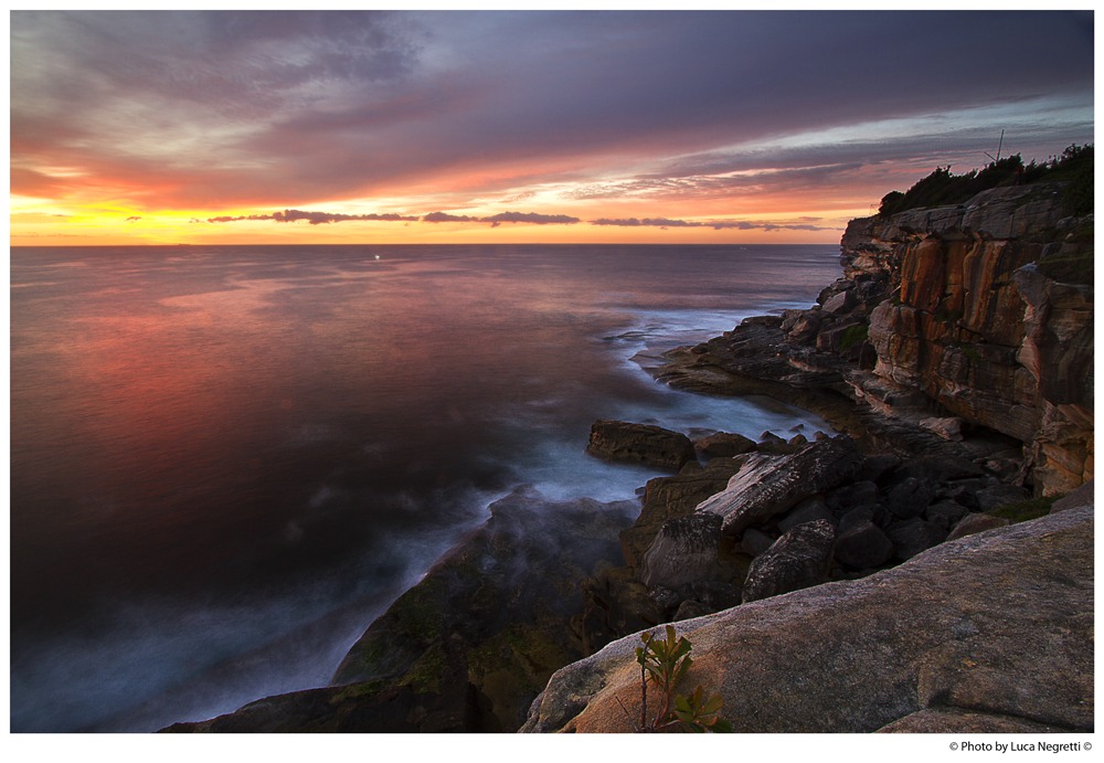 Sunrise on landscape #1