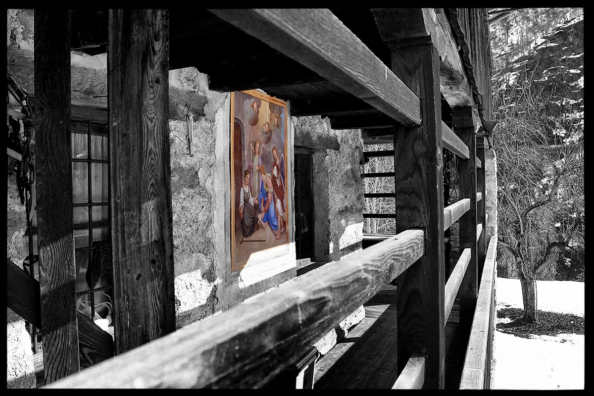 Val Sermenza. The hut of Orestes to Otra