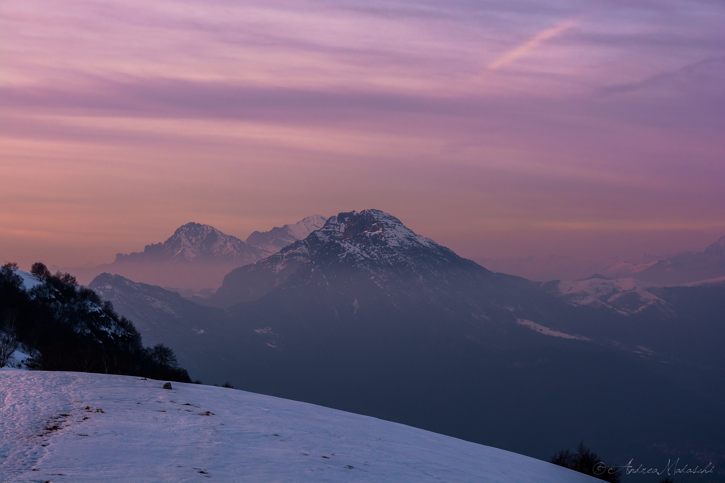 Il rosa della sera...
