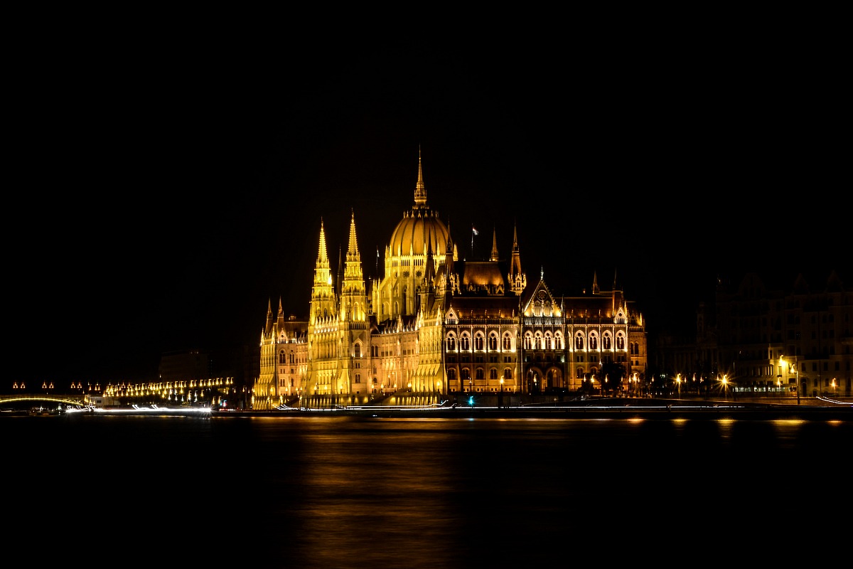 Budapest at night