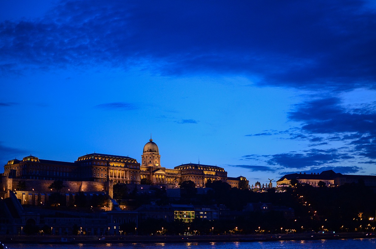 Budapest The blue hour