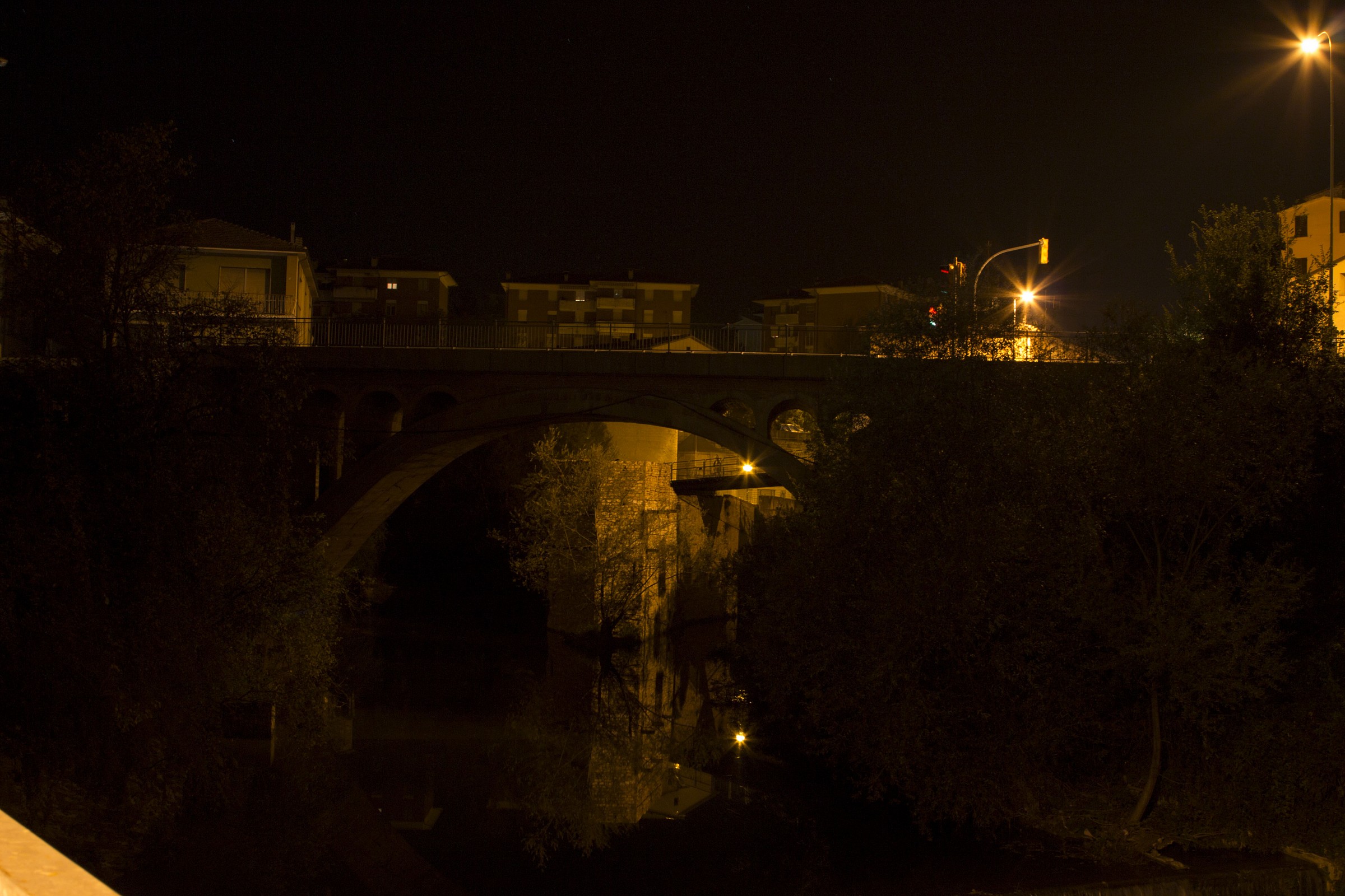 Reflections in the night