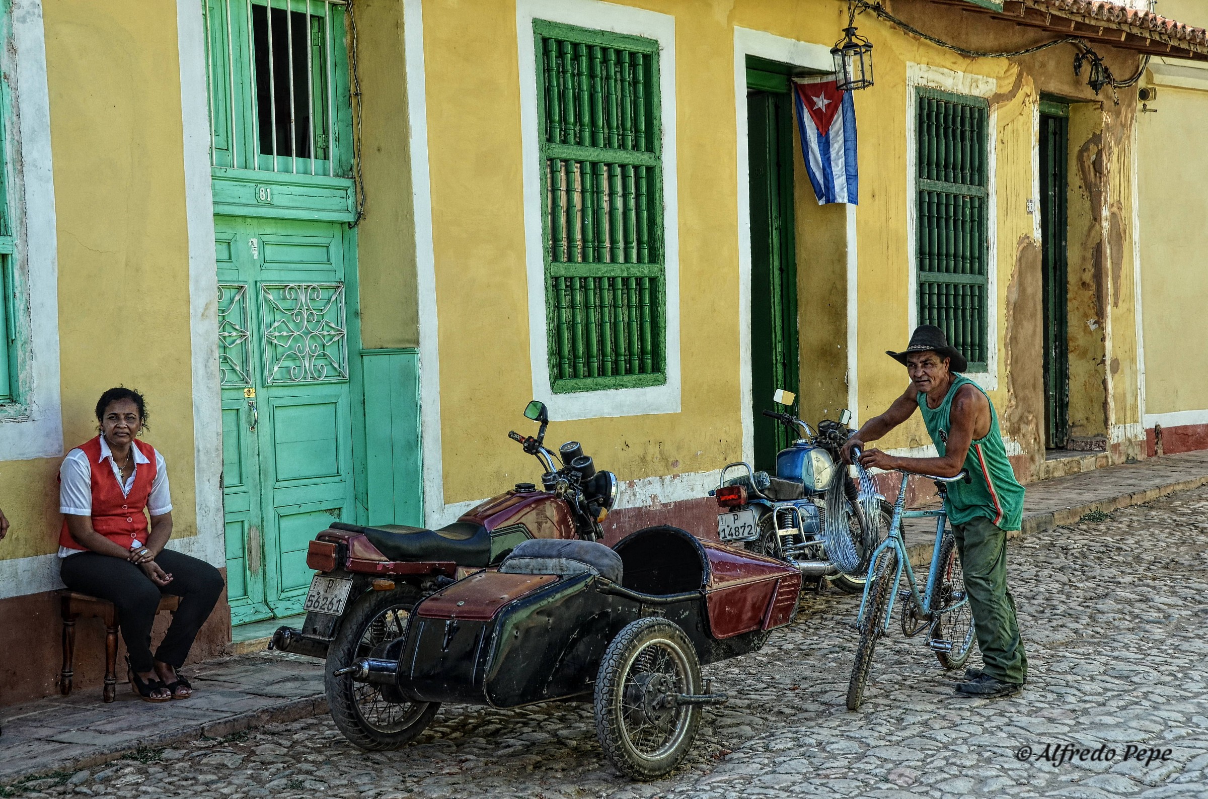 Scene of life in Trinidad