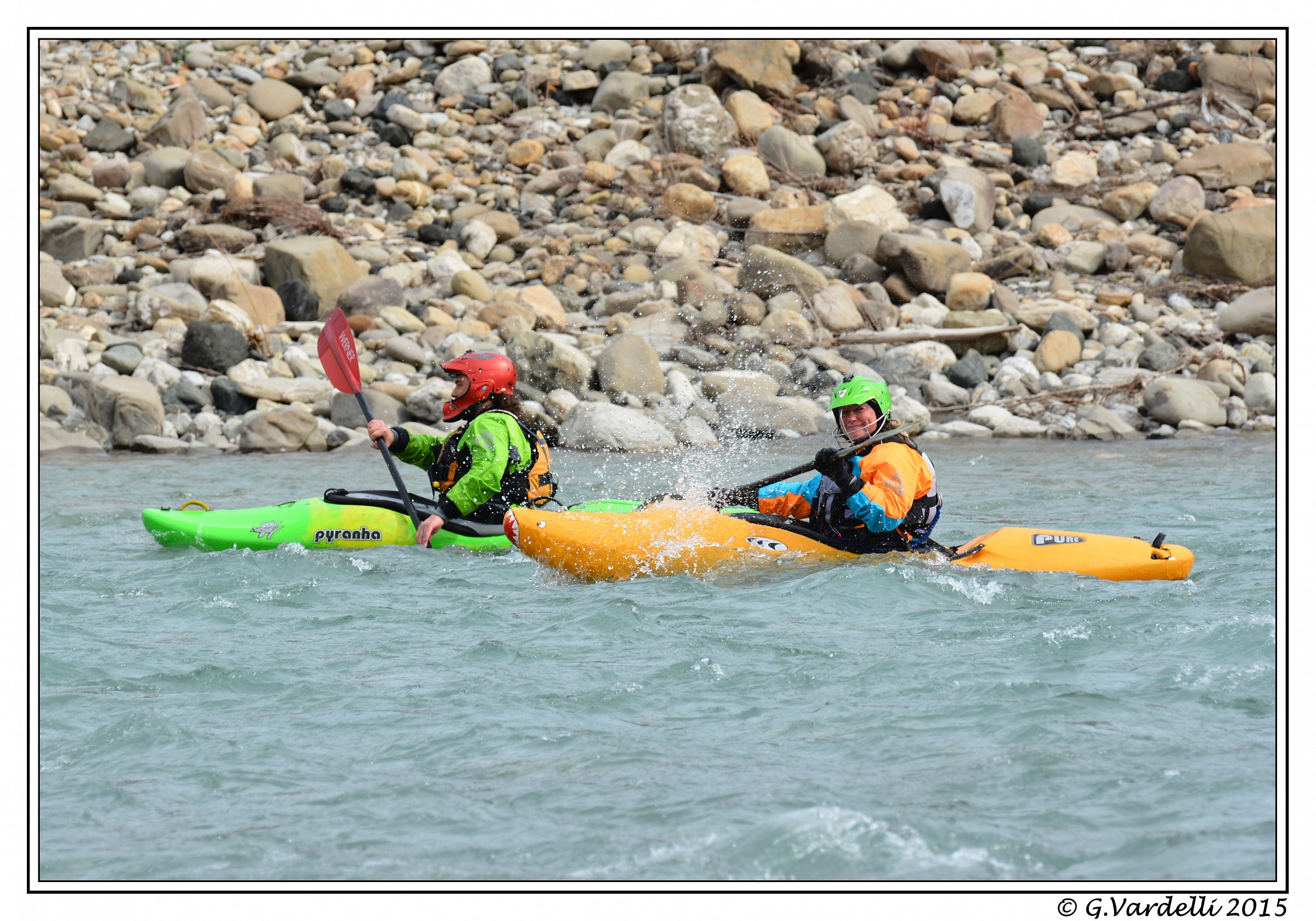 The call of the Trebbia - 29/03/2015 Descent canoe