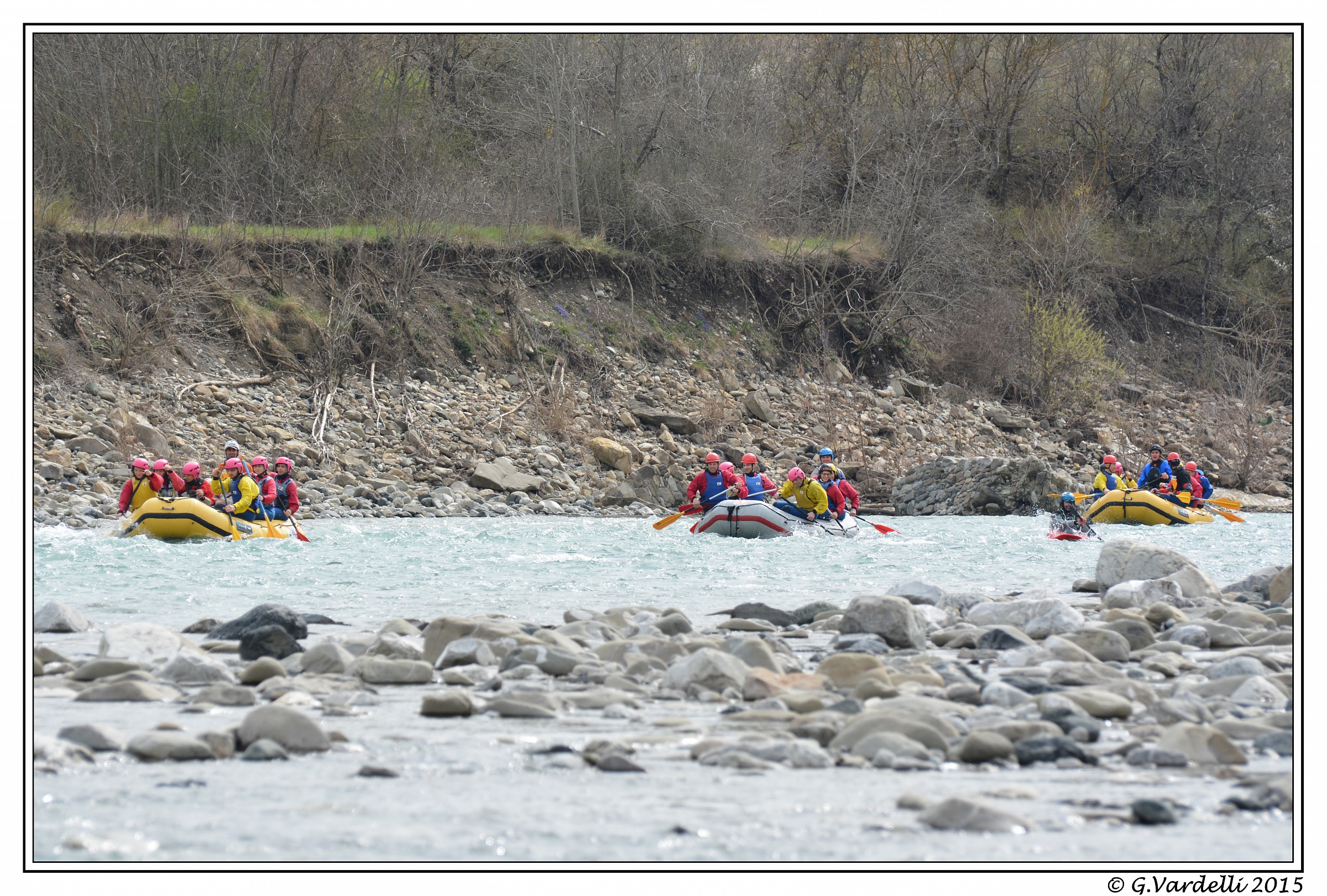 The call of the Trebbia - 29/03/2015 Descent canoe