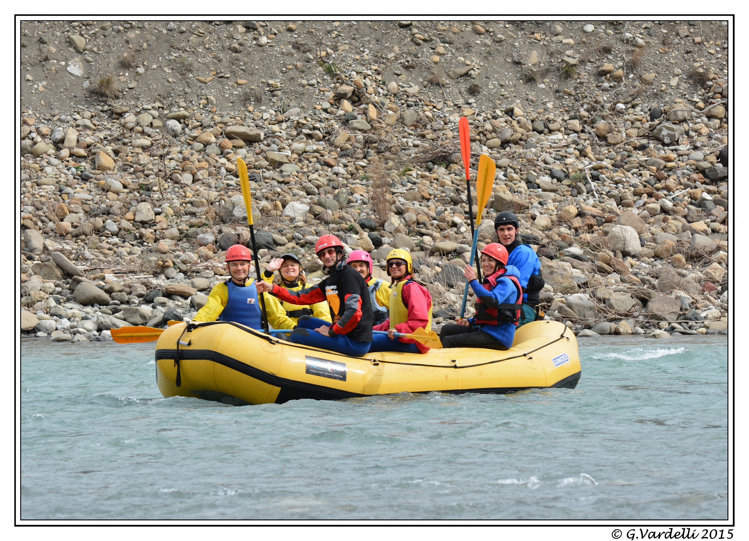 The call of the Trebbia. 29/03/2015 Descent canoe.