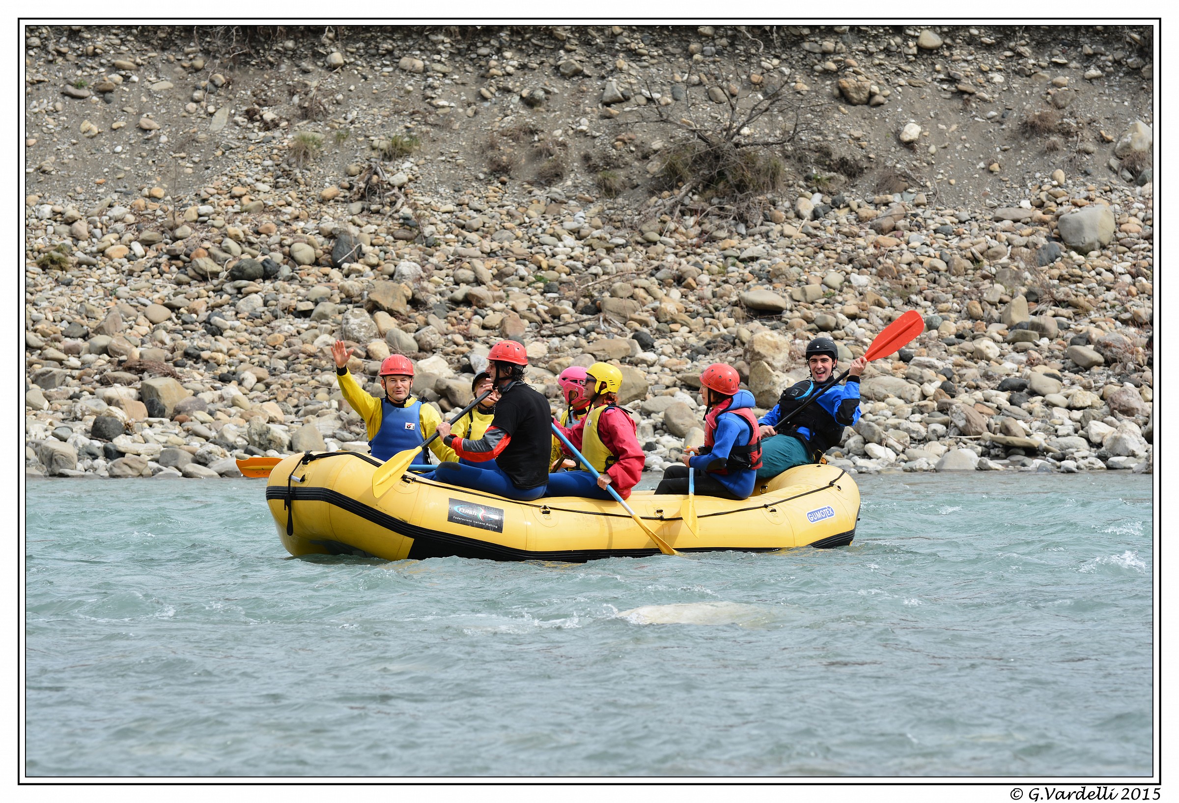 The call of the Trebbia. 29/03/2015 Descent canoe.
