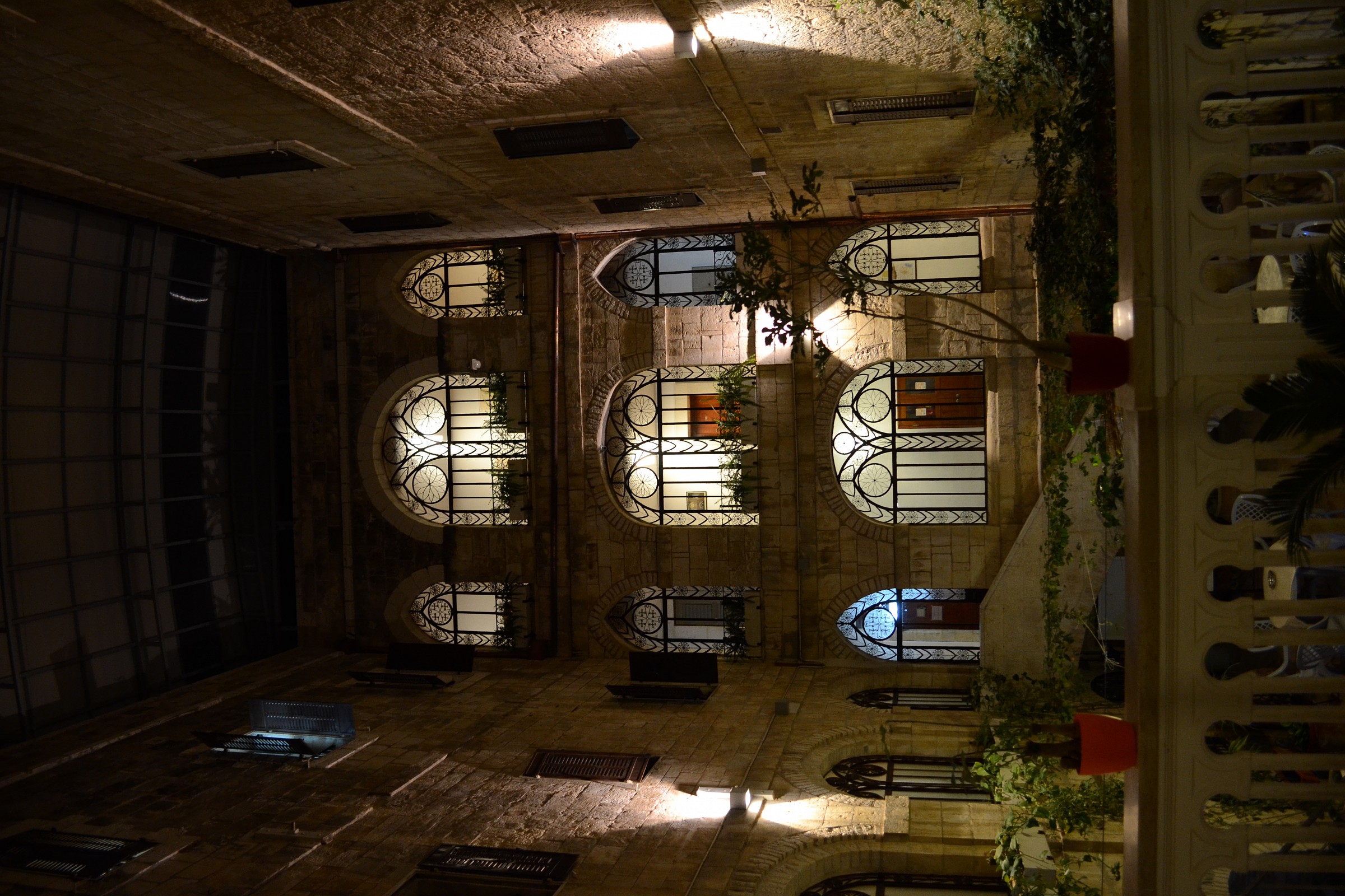 Cloister of Casa Nova in Jerusalem