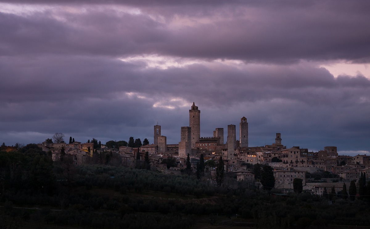 San Gimignano ... twilight the Towers