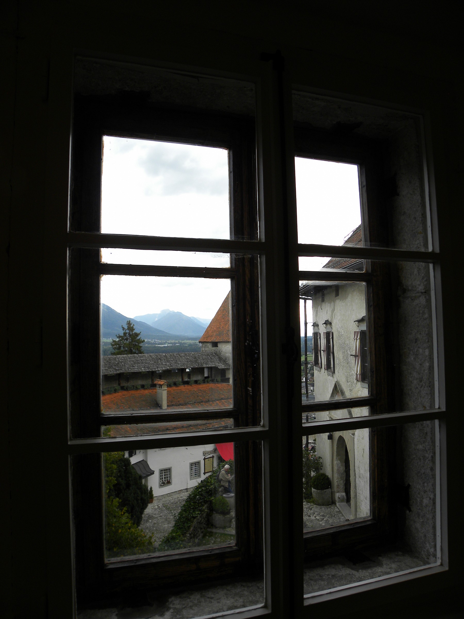vista sul cortile interno del Castello
