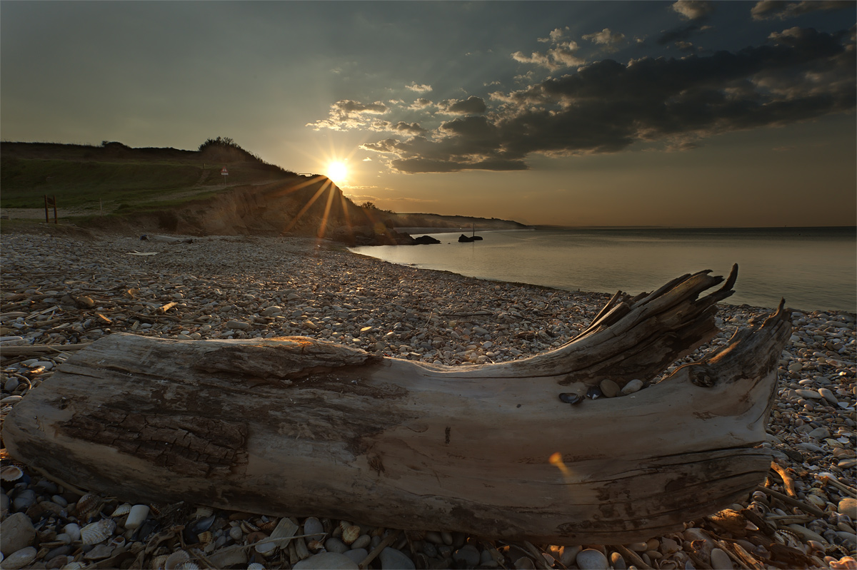 Tramonto al Parco naturale di Punta Aderci
