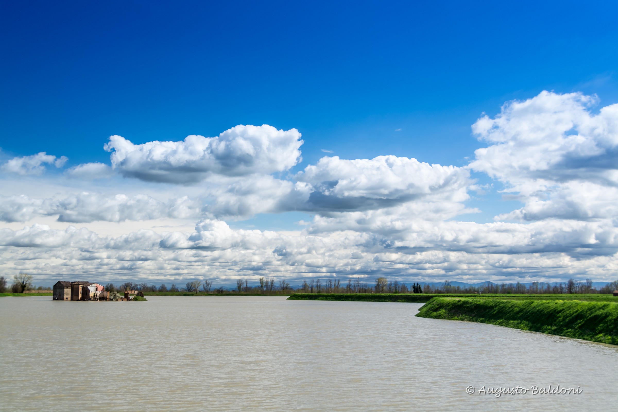 La piena del Secchia - Marzo 2015