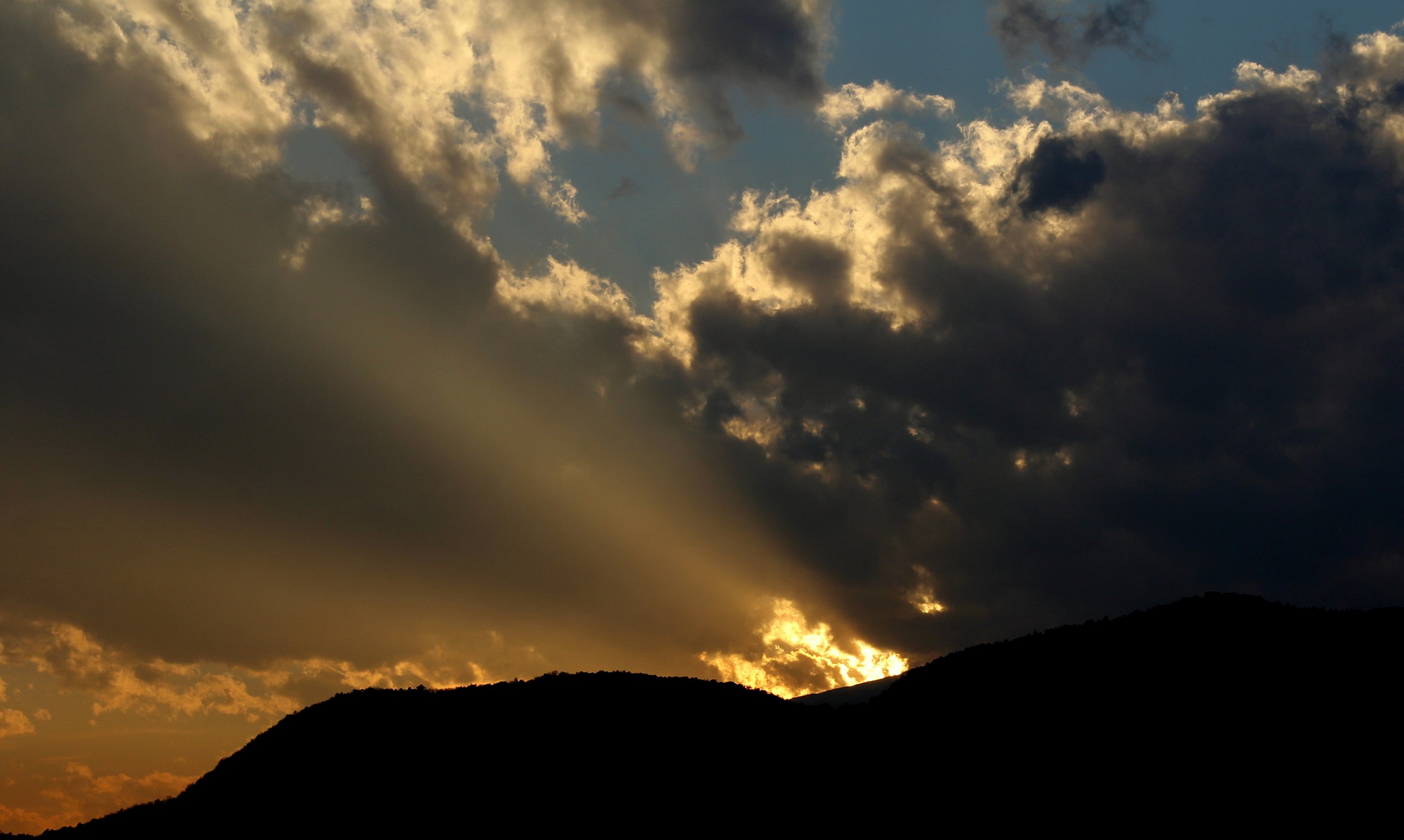 The last ray of sunshine