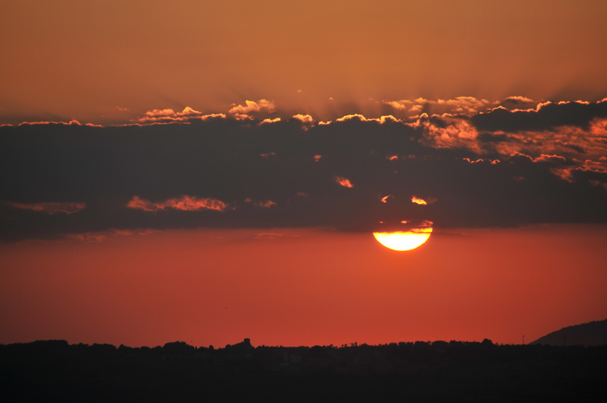 a sunset that bodes well