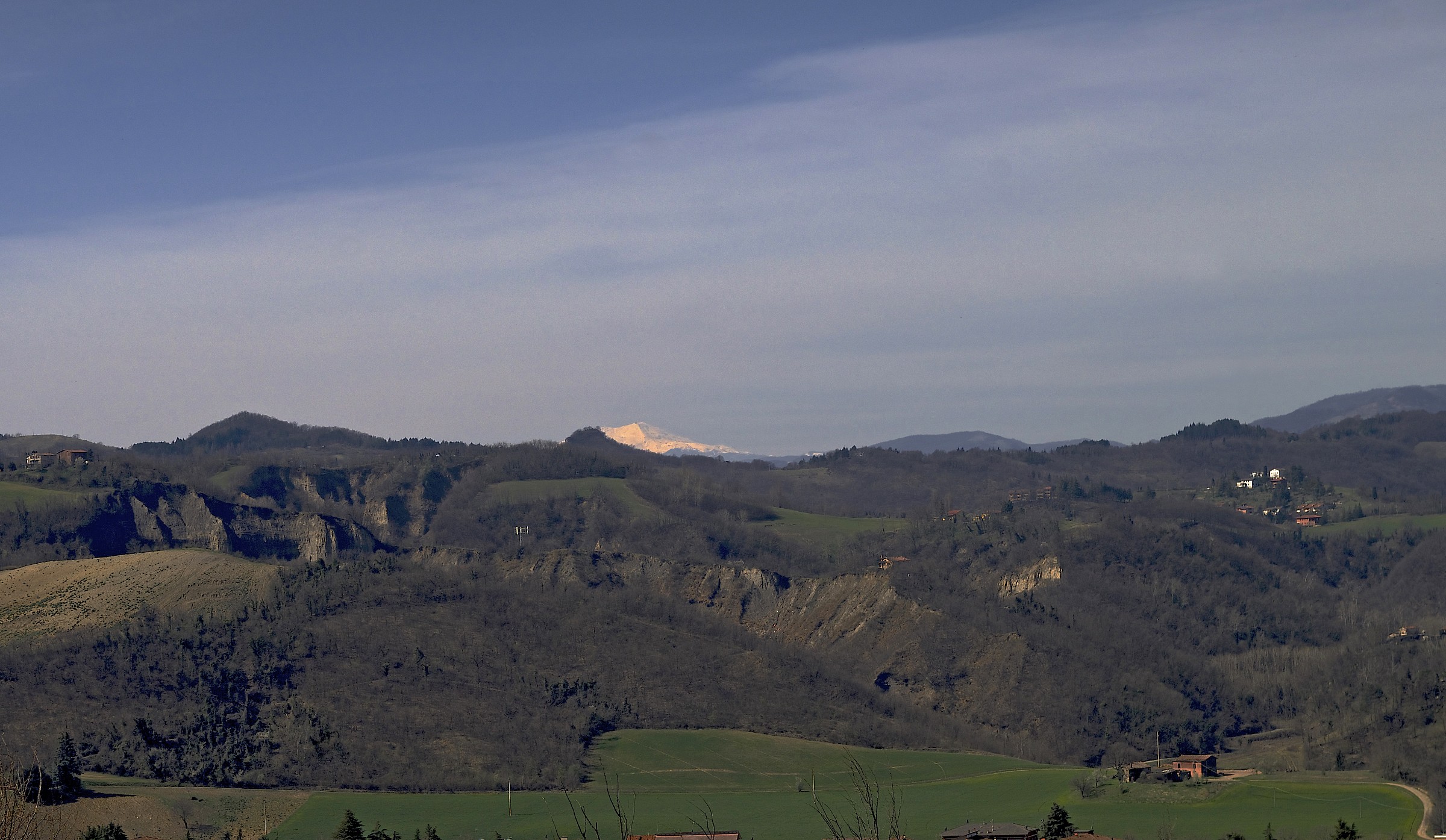 Monte Cimone the bottom