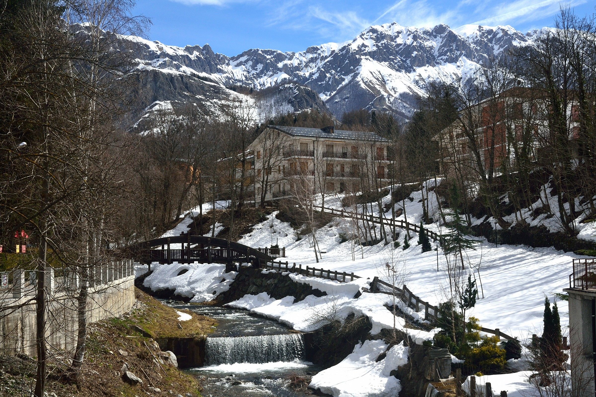 Entracque (Cuneo) : Ultima neve.