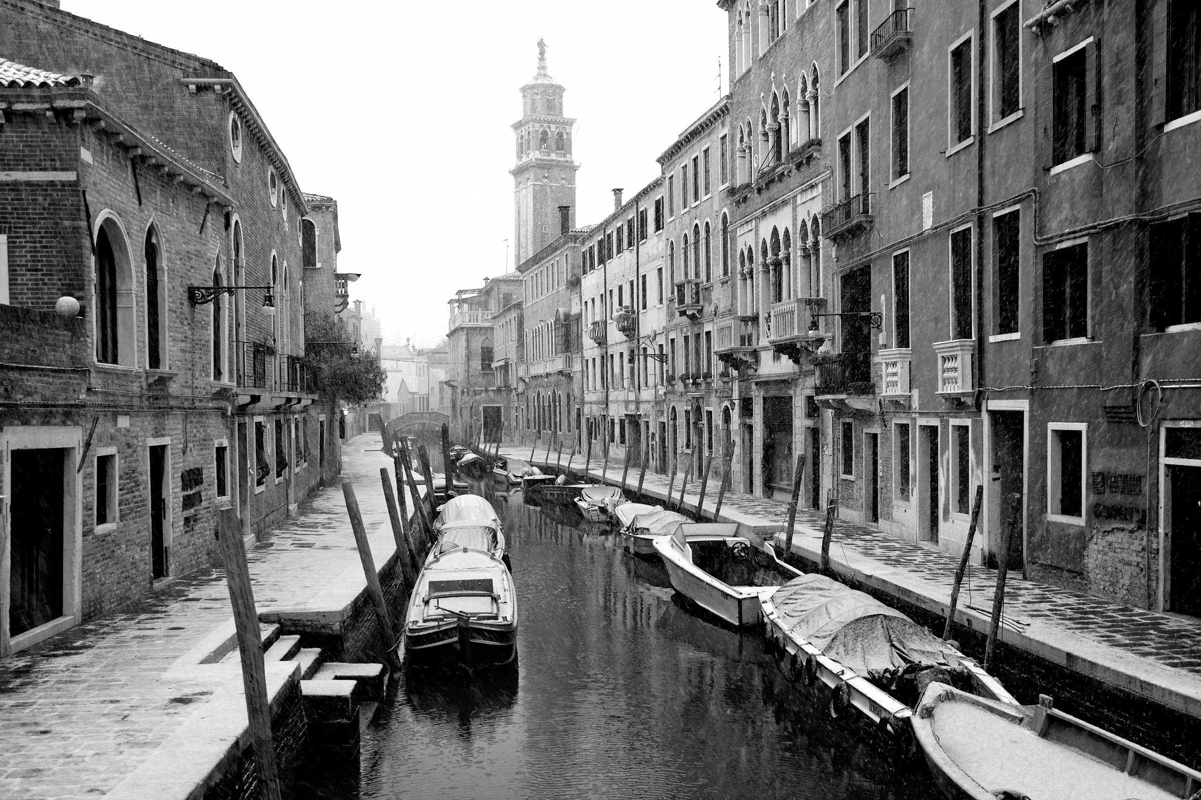 Venezia con la neve