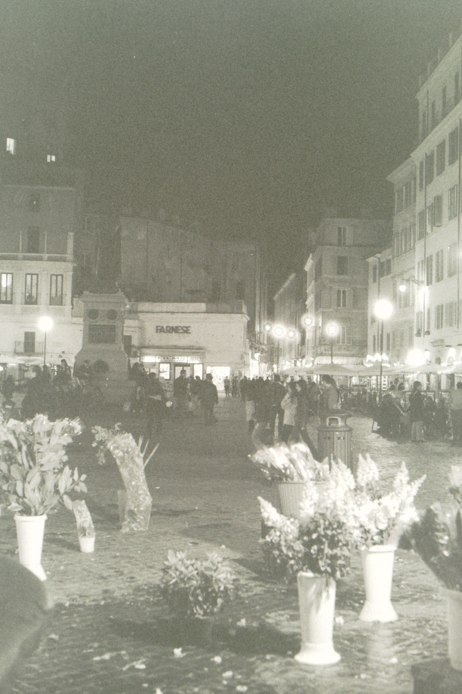 Piazza campo de fiori  Roma