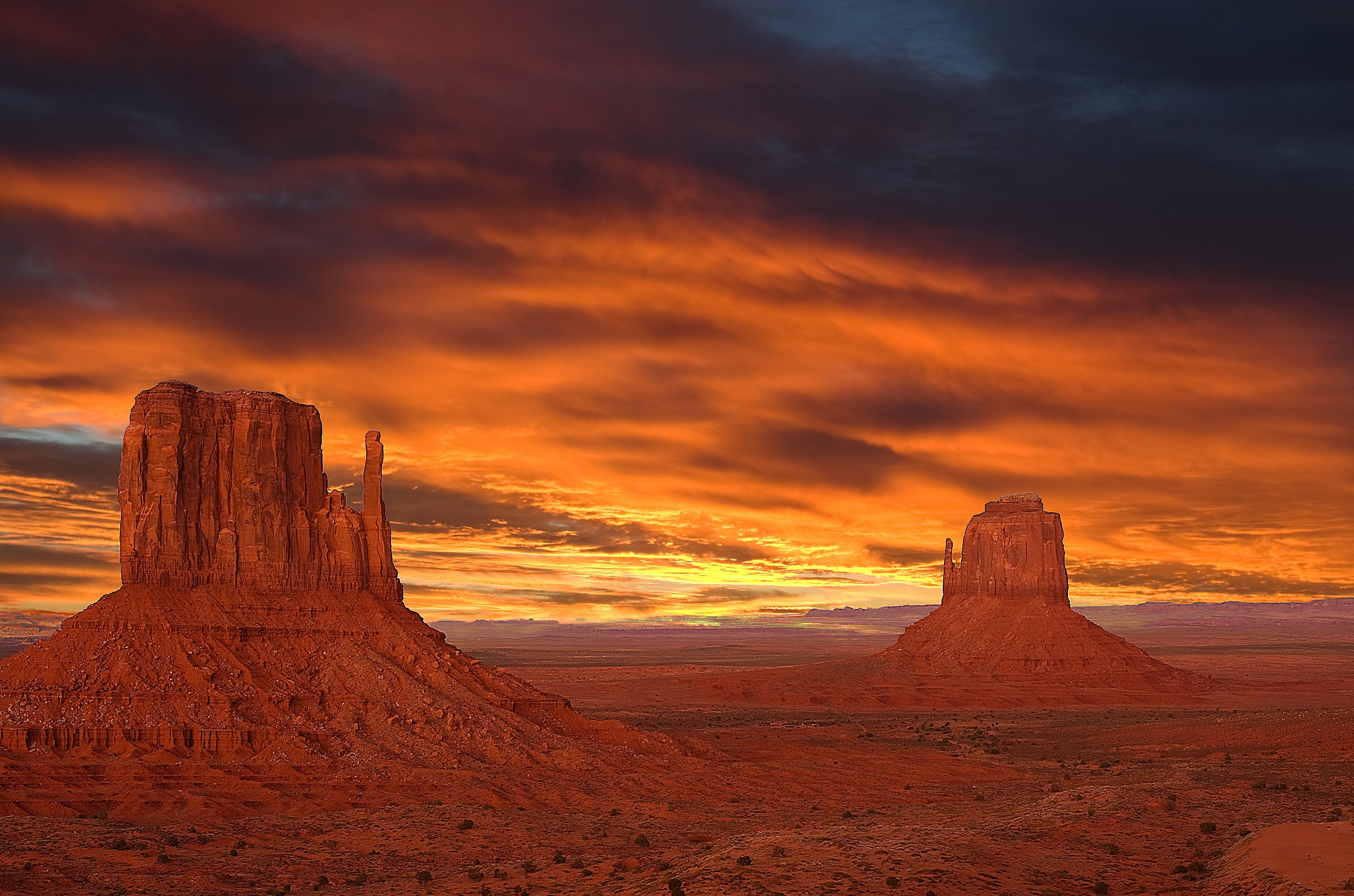 colori forti, Monument Valley