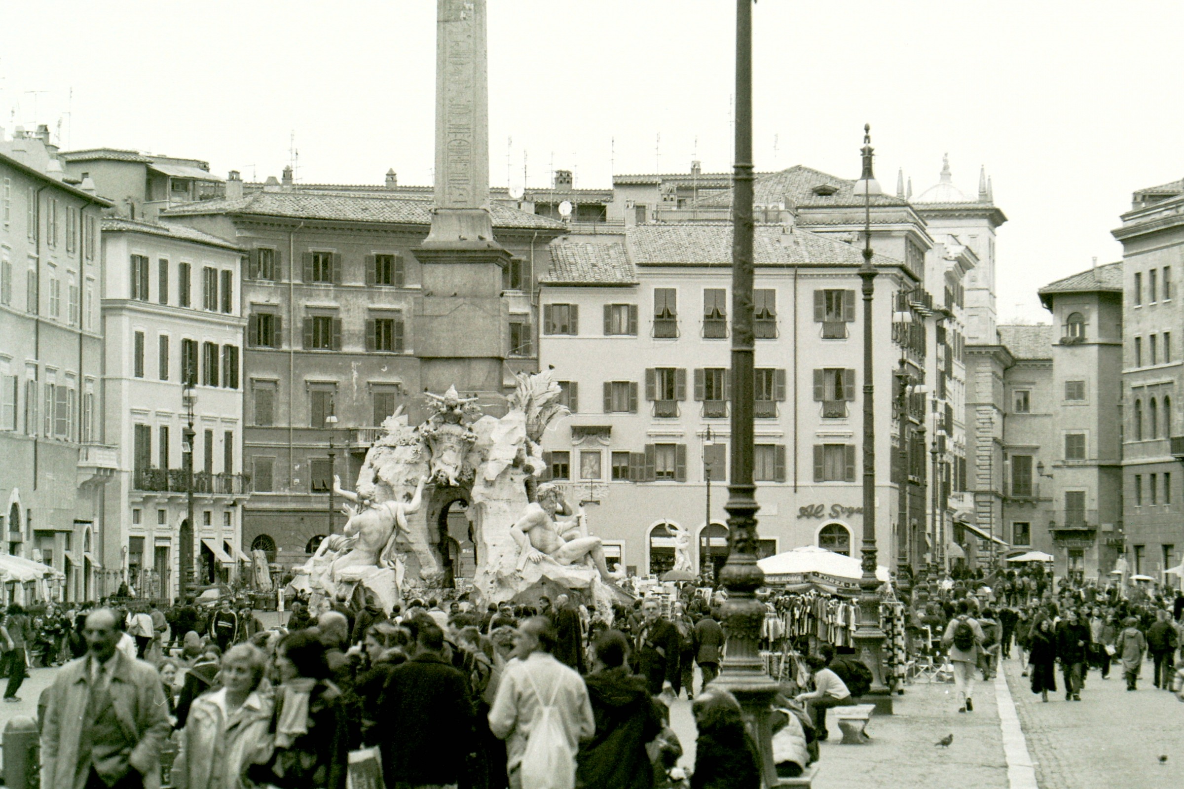 scorcio Piazza Navona Roma