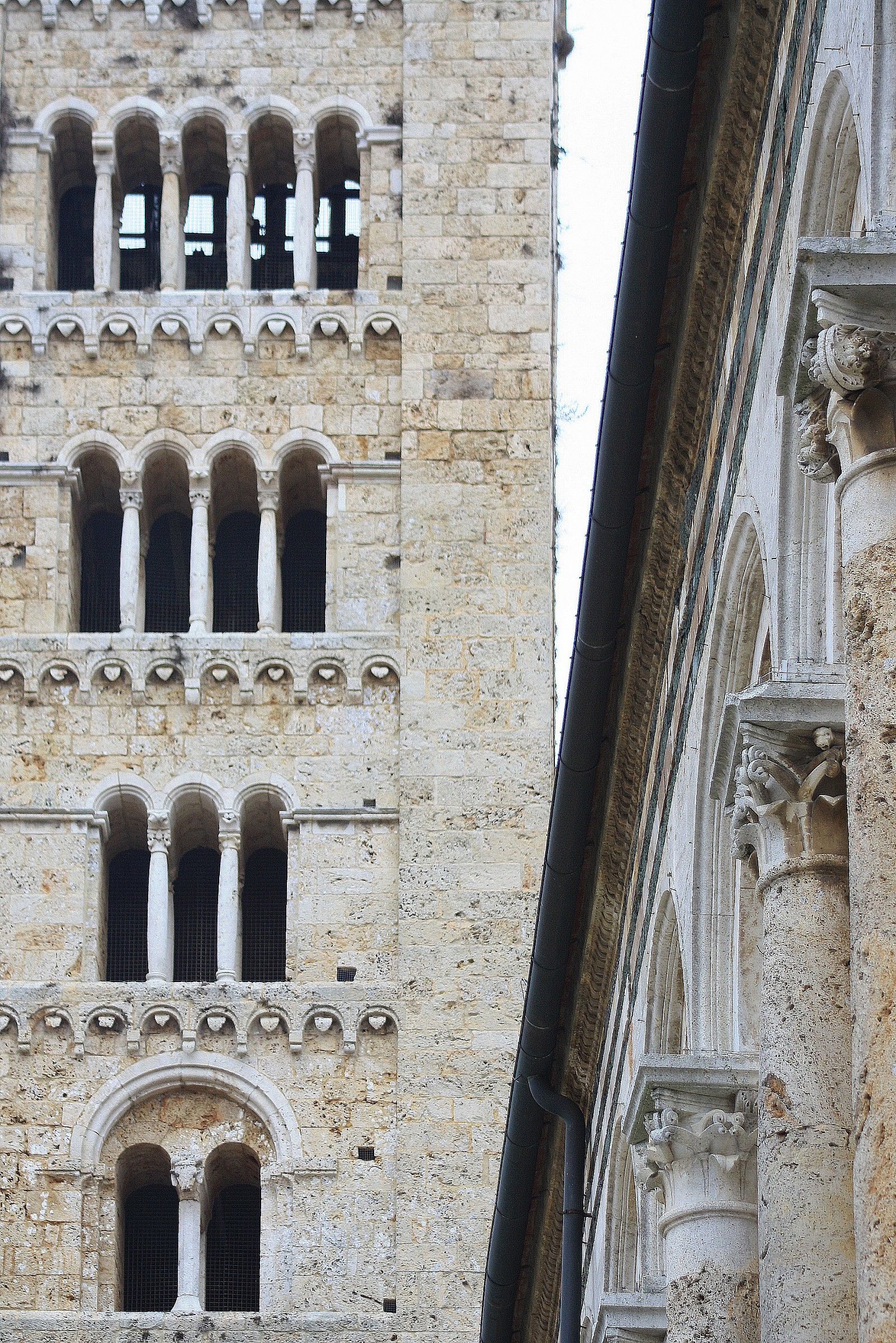 Linee architettoniche del Duomo di Massa Marittima