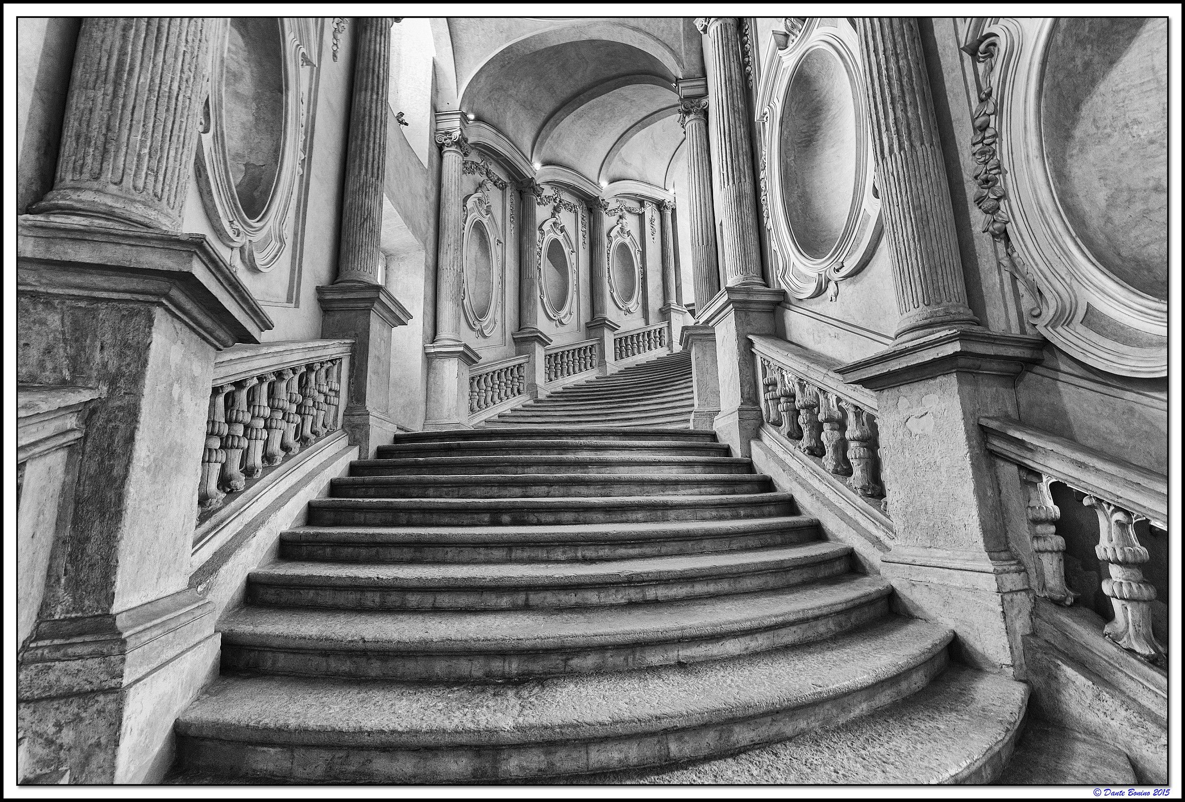 Palazzo Carignano: The Staircase Curvilineo