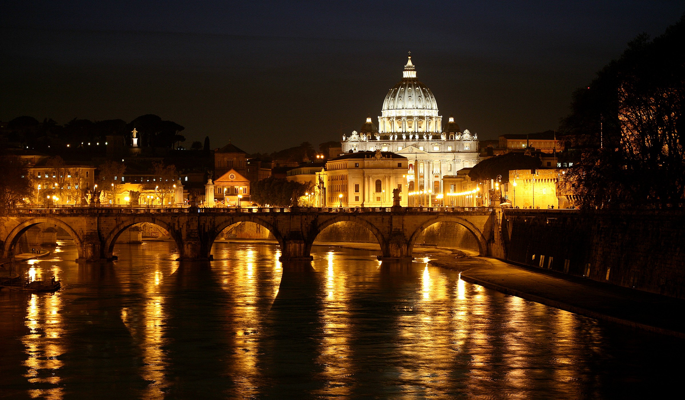 Rome by night.