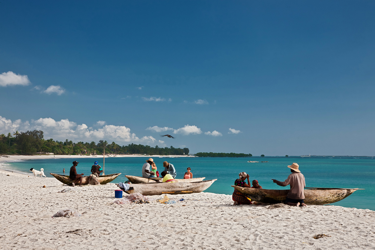 Fishermen near Dar Es Salaam