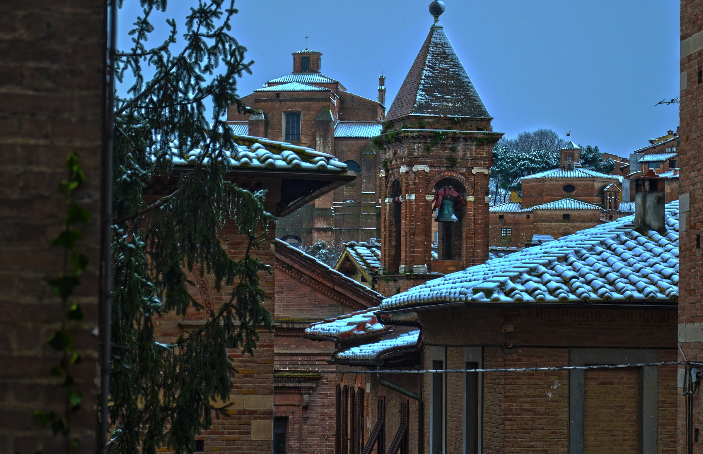 Salicotto under the snow