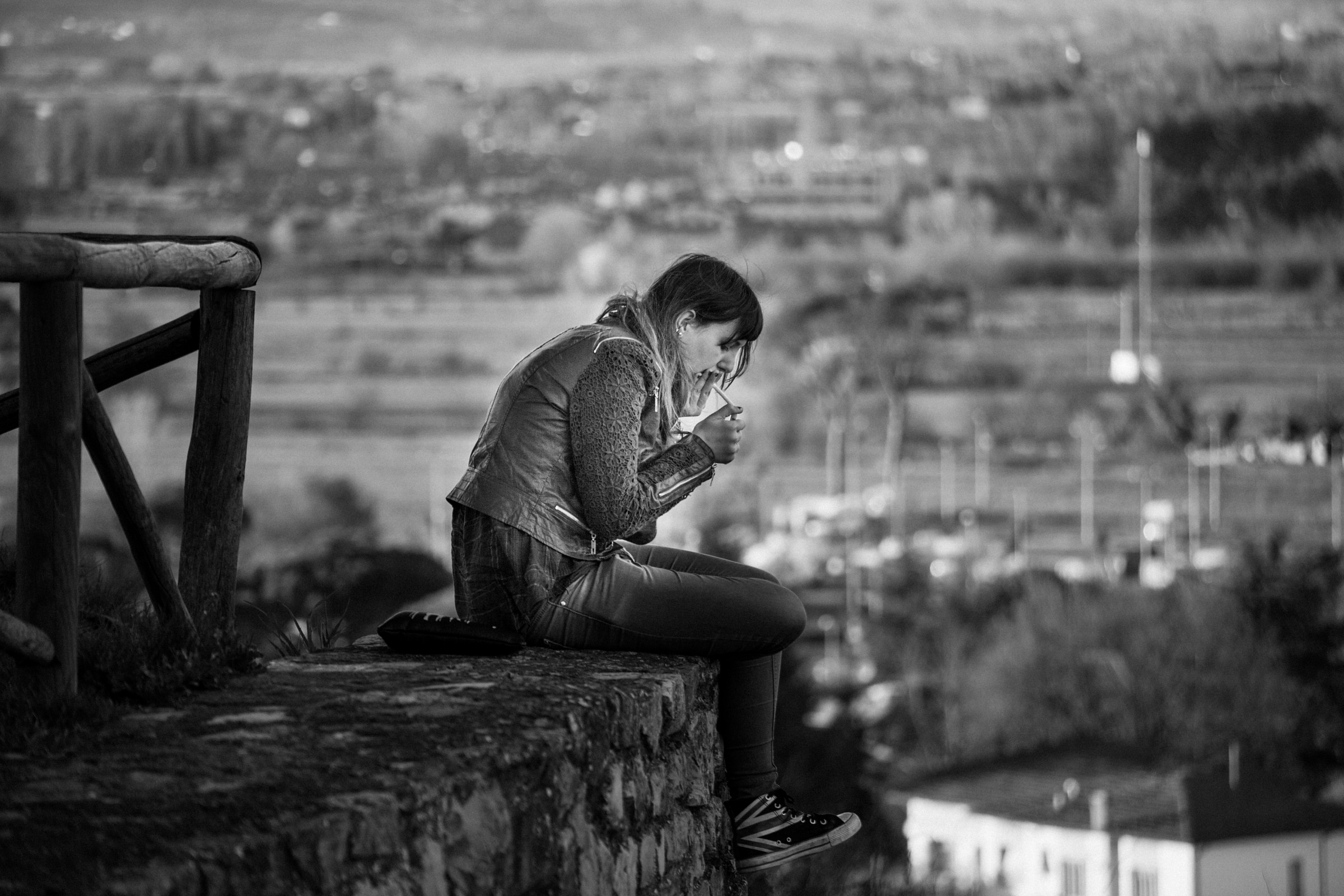 First cigarettes in secret !!