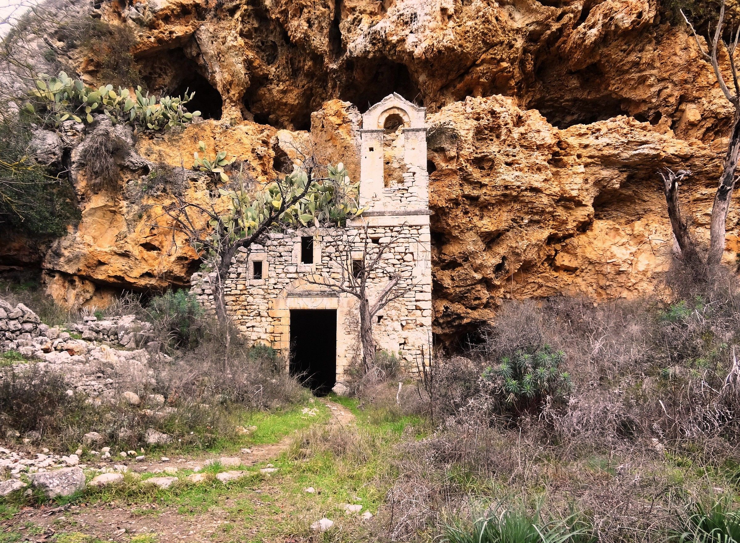 Matera: rock church