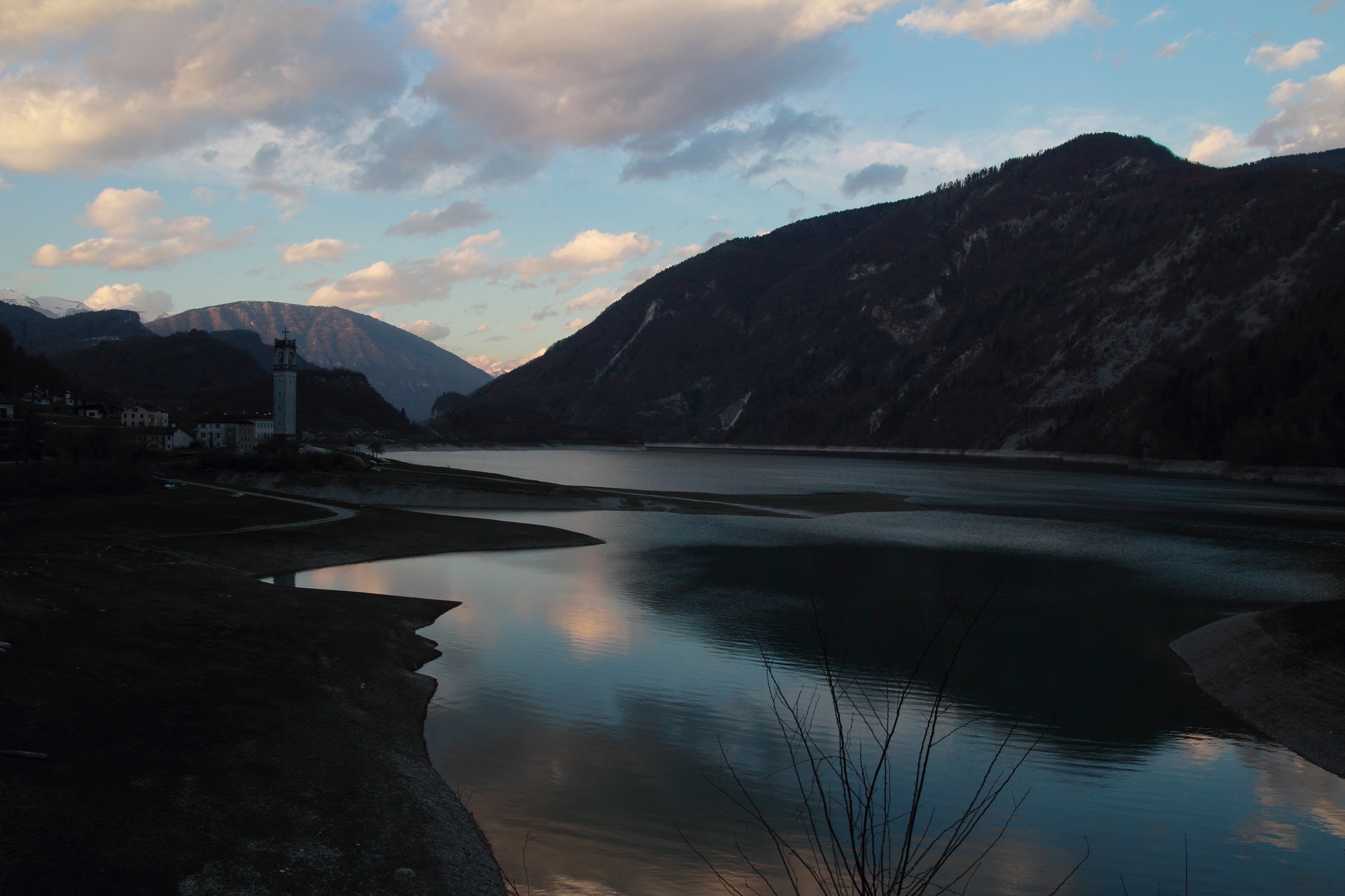 Rocca di Arsiè al tramonto_1