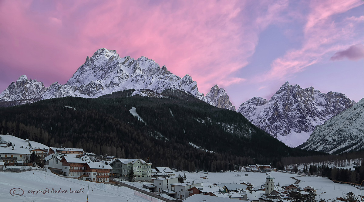 Tramonto a Moso- Dolomiti di Sesto