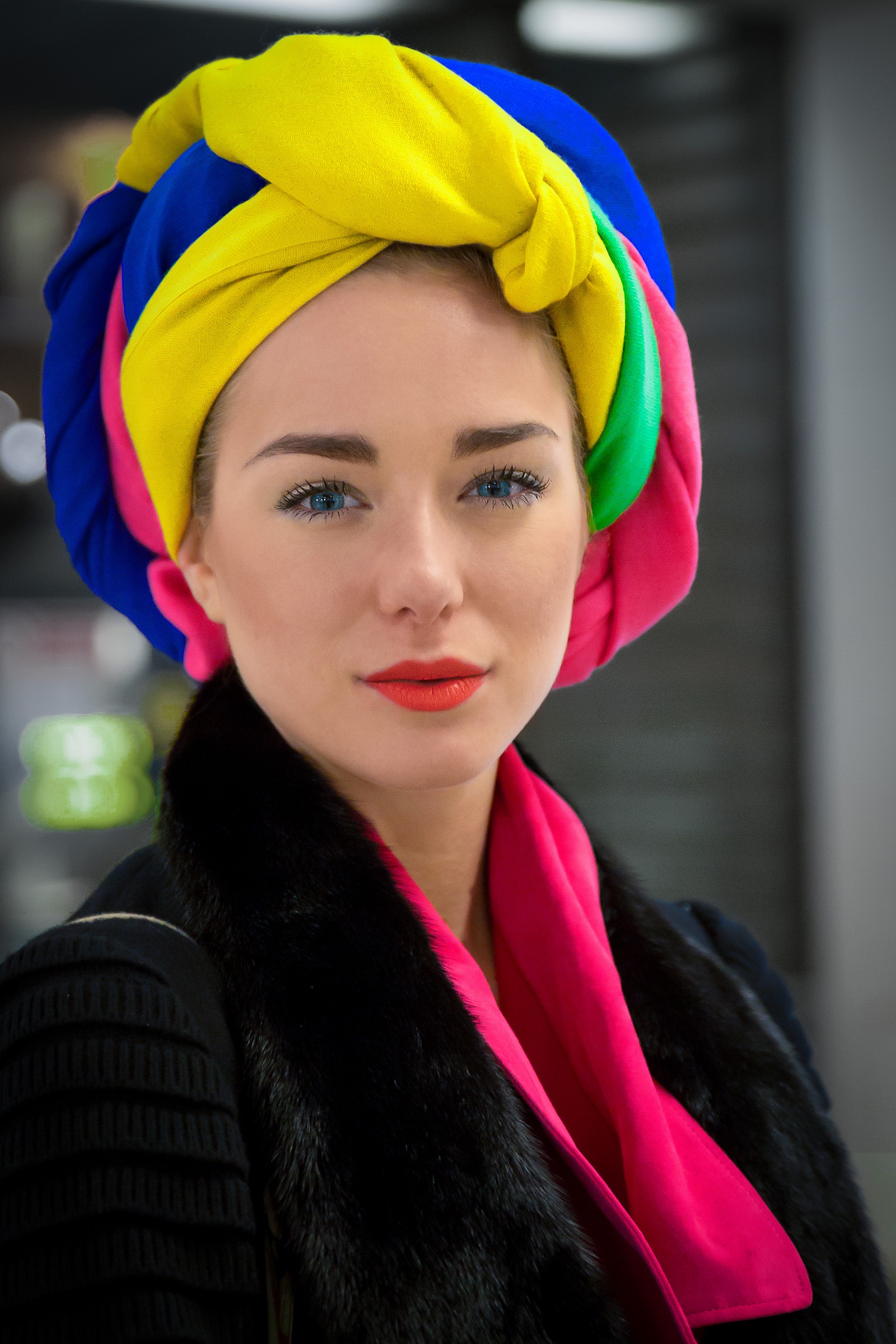 Girl with turban ...!