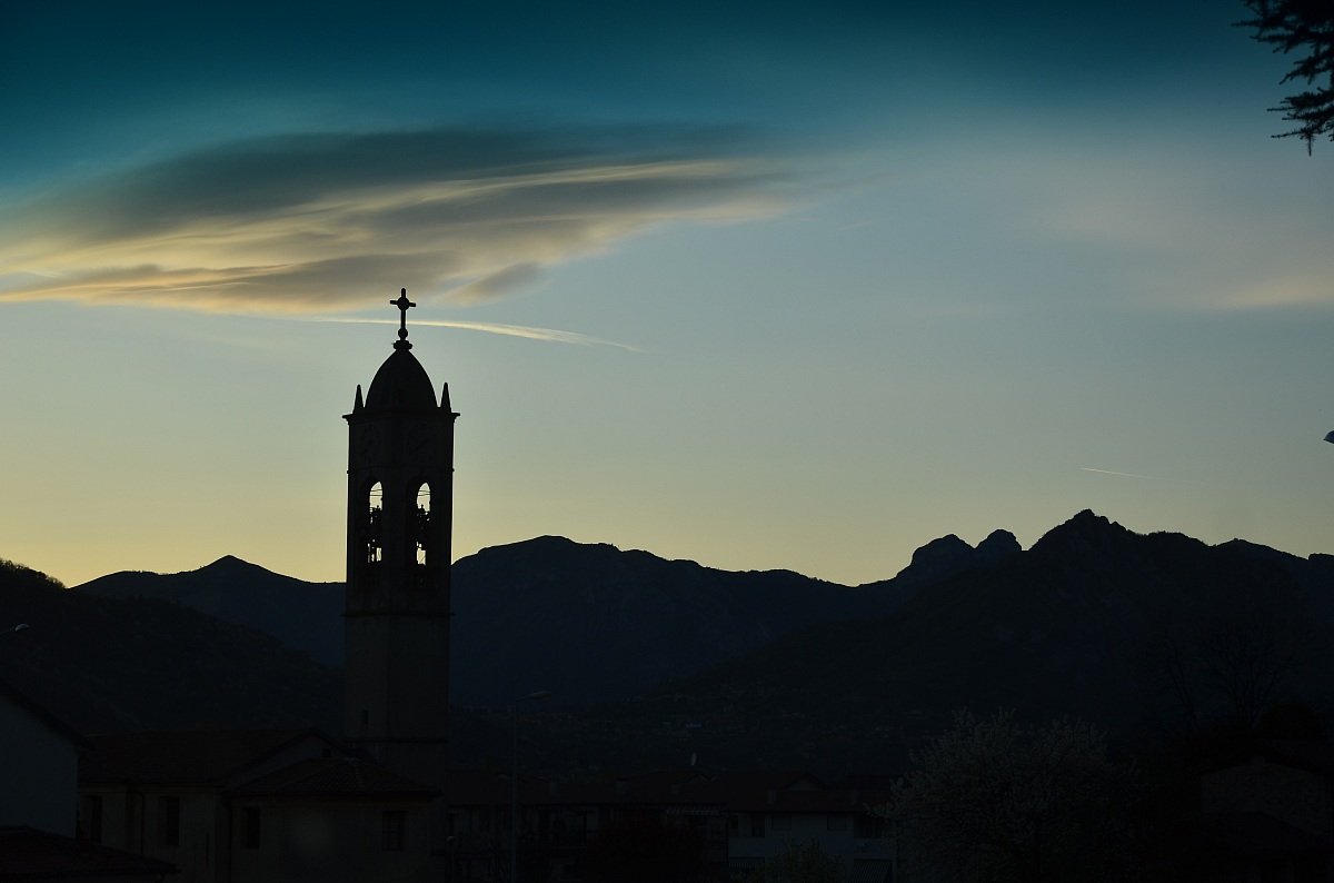 Villa d'Adda - strada per Brivio Lecco