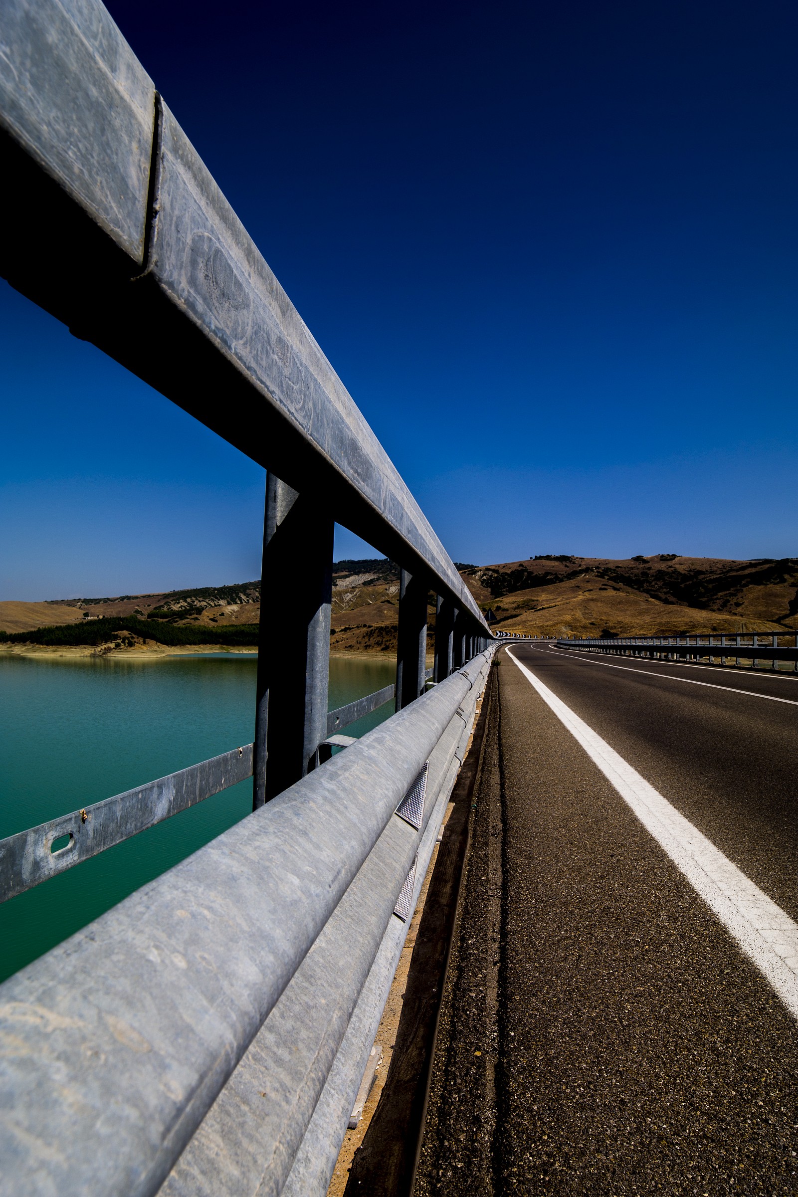 Viaduct basin dam Montecotugno - Senise