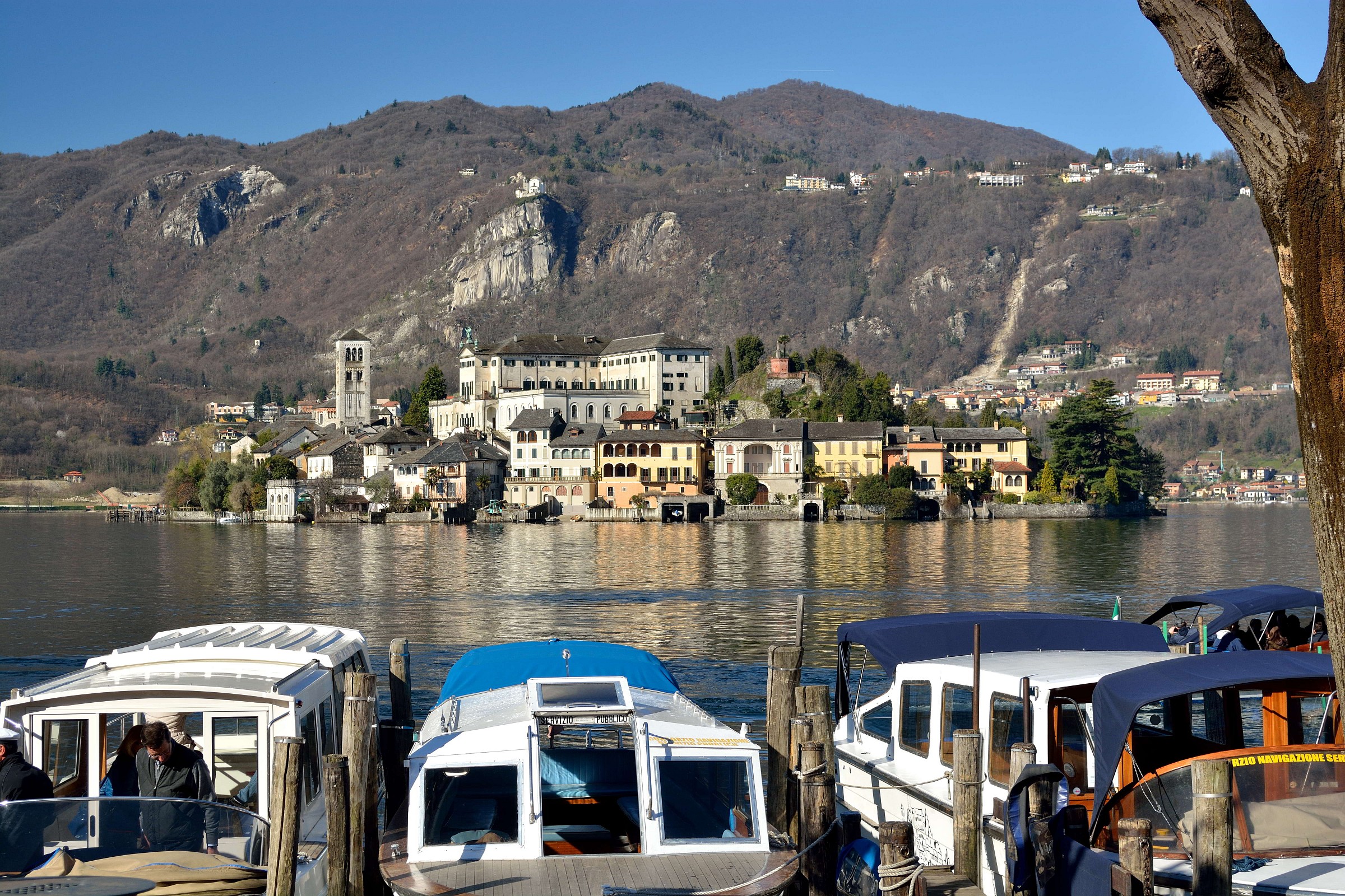 island from Orta San Giulio