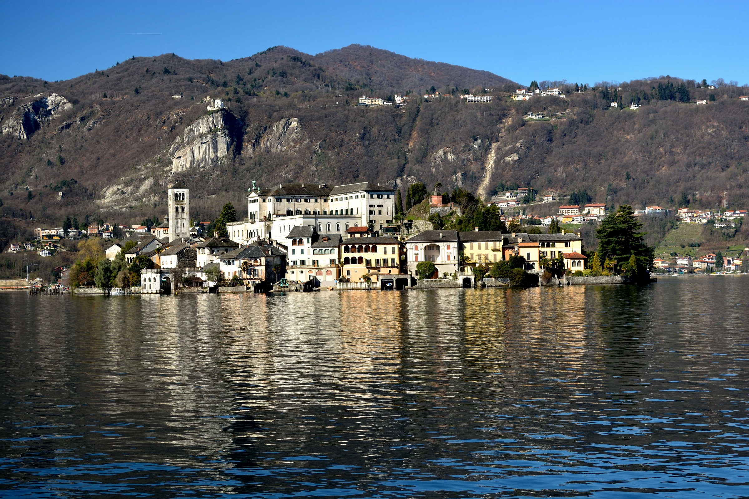 island from Orta San Giulio