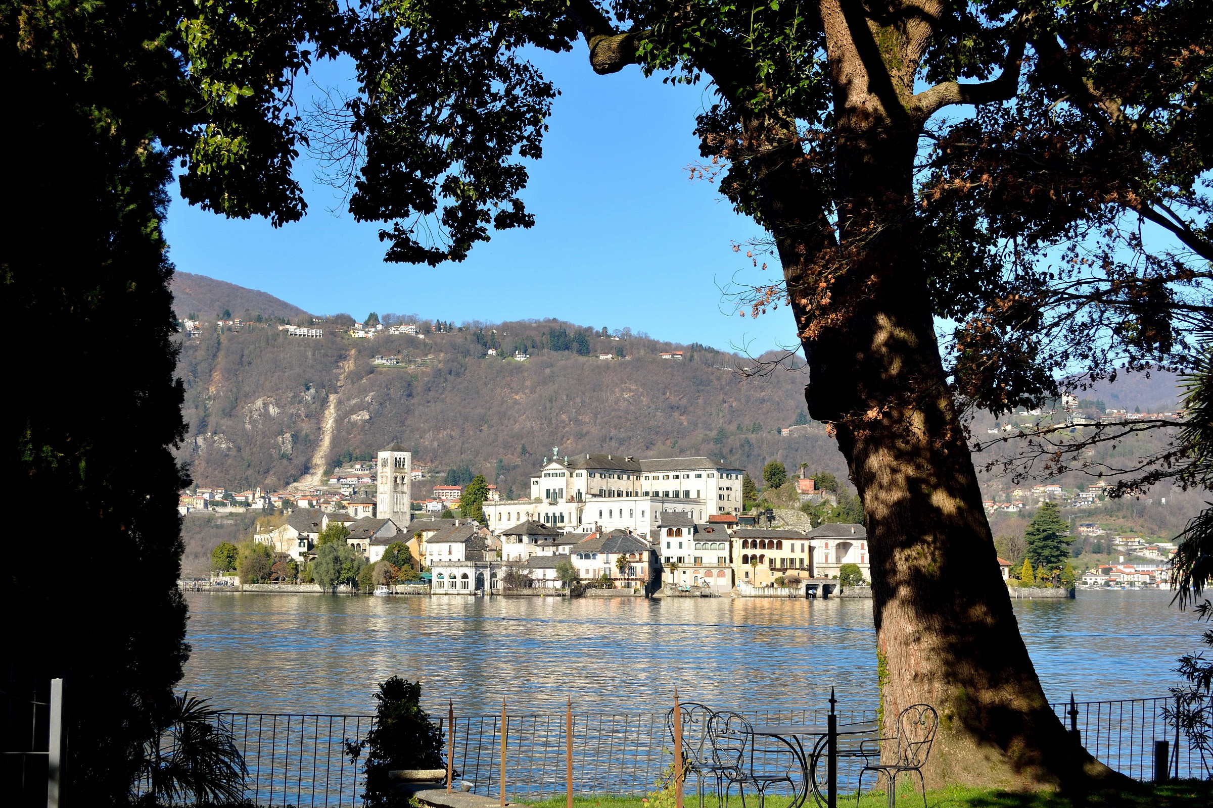 island from Orta San Giulio
