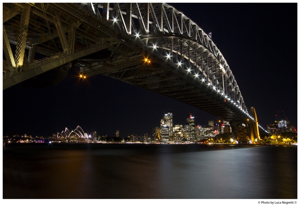 Harbour Bridge by night