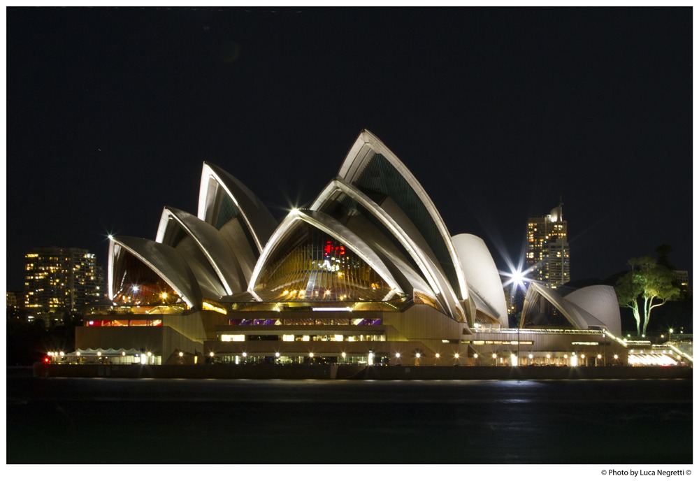 Opera House by night