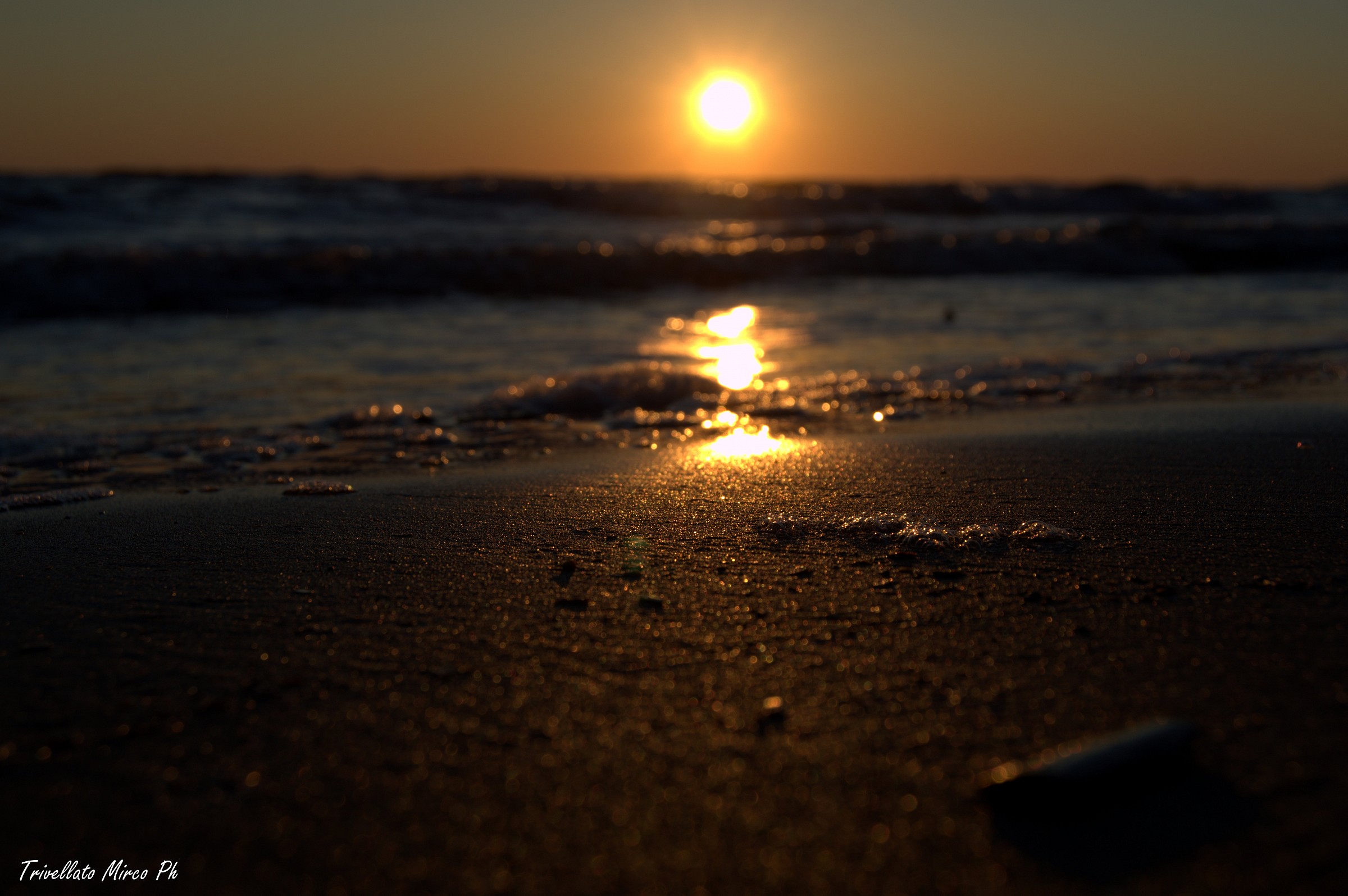 ultime luci del tramonto....