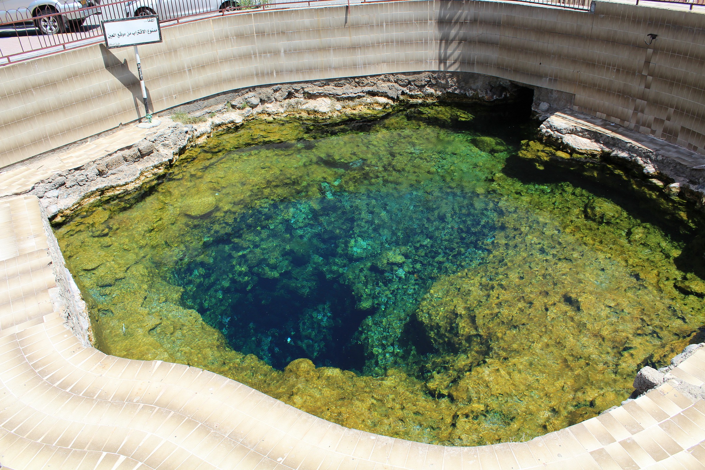 hotspring: thermal spring in at the nakhal