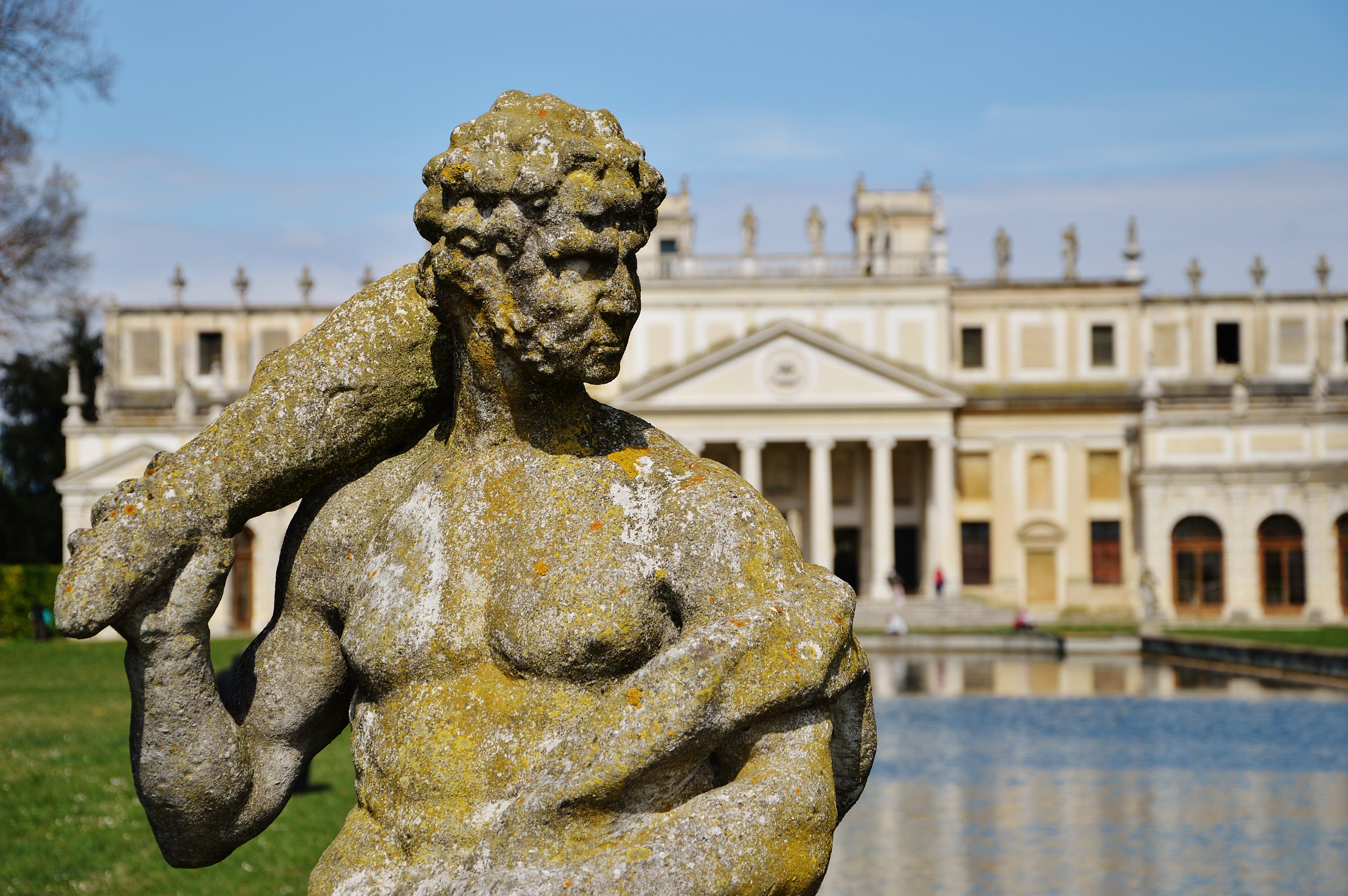 The guardian of Villa Pisani