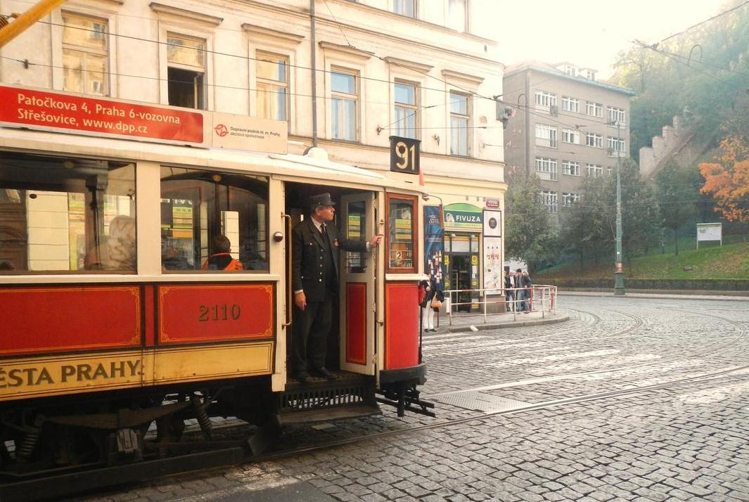 Praga : il tram