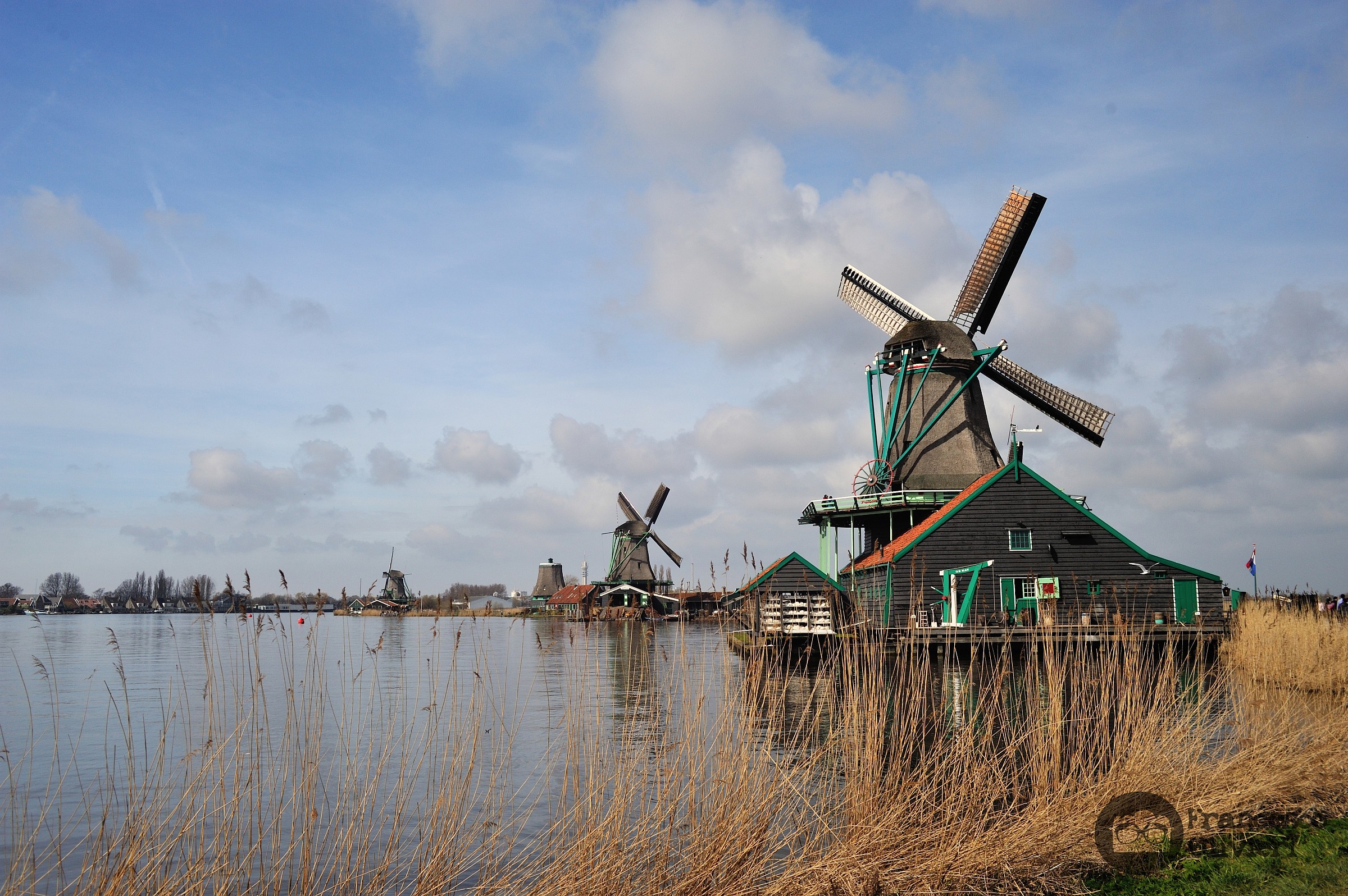 The windmills of Zaanse Schans