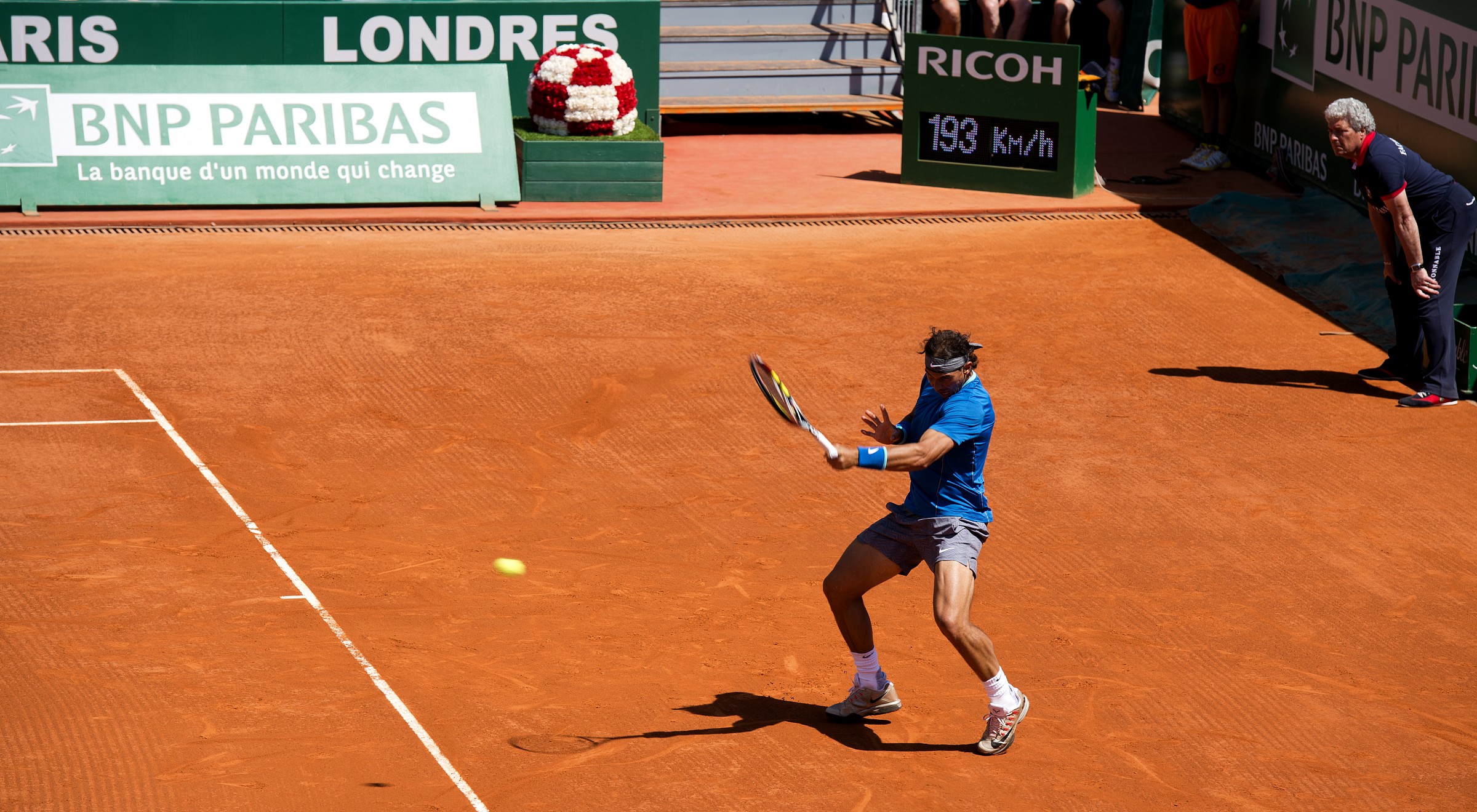 Rafa forehand