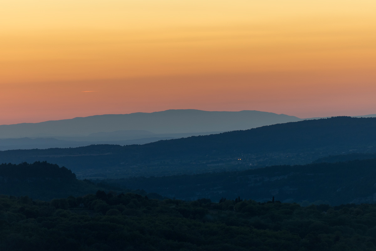 Bonnieux - Sunset