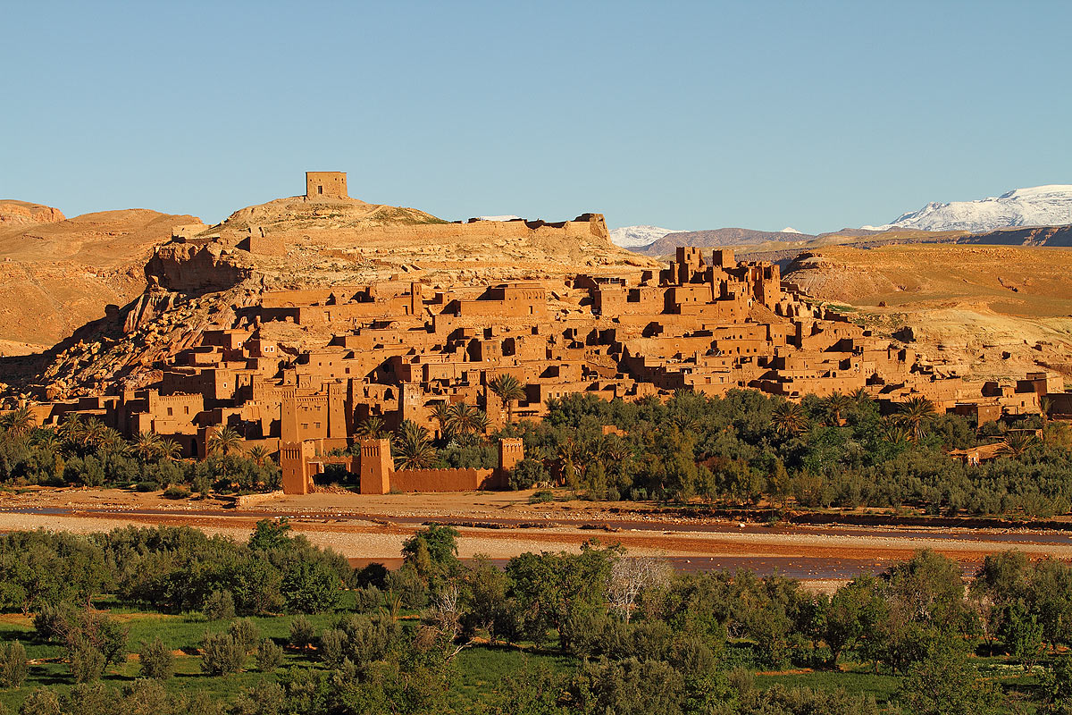 Ait-Benhaddou at dawn