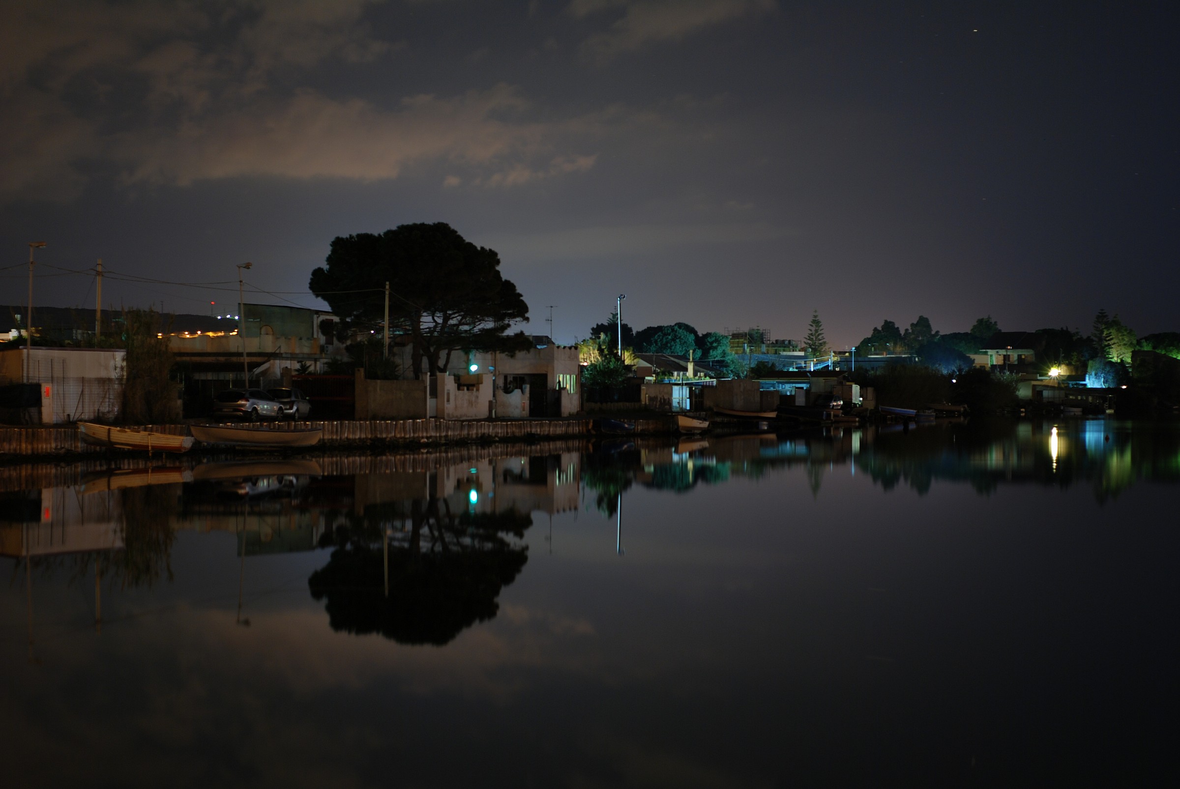 The night on the lake picolo
